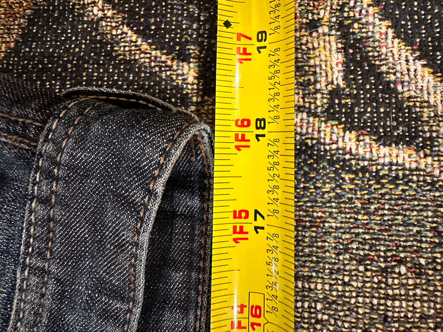Y2k bufallo denim jeans (extra long)
