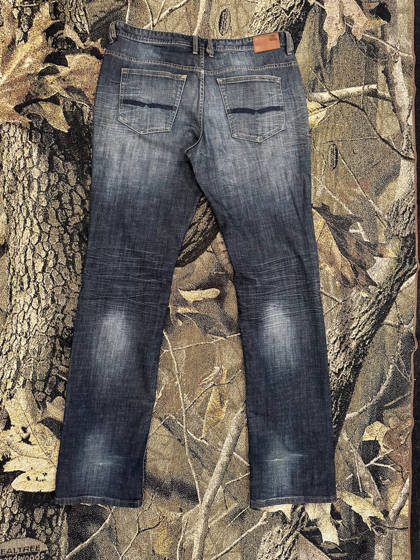 Y2k bufallo denim jeans (extra long)