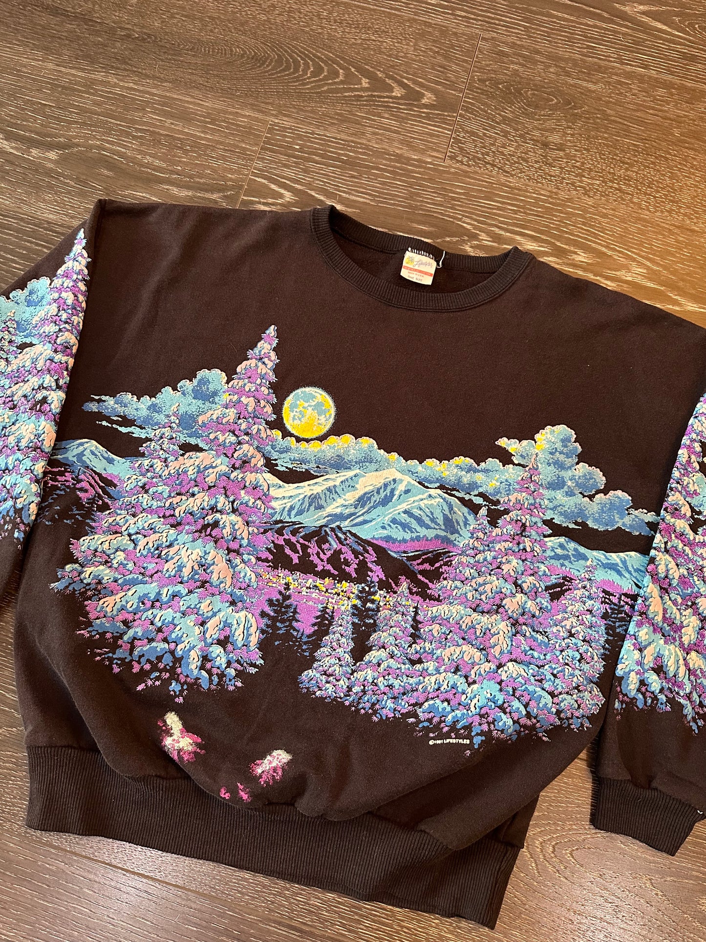 Vintage winter sweatshirt 1991