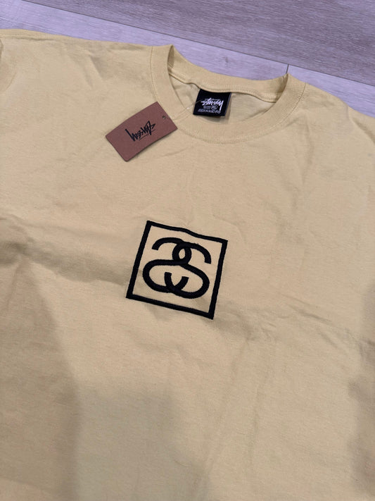 (XL) STUSSY EMBROIDERED SHIRT