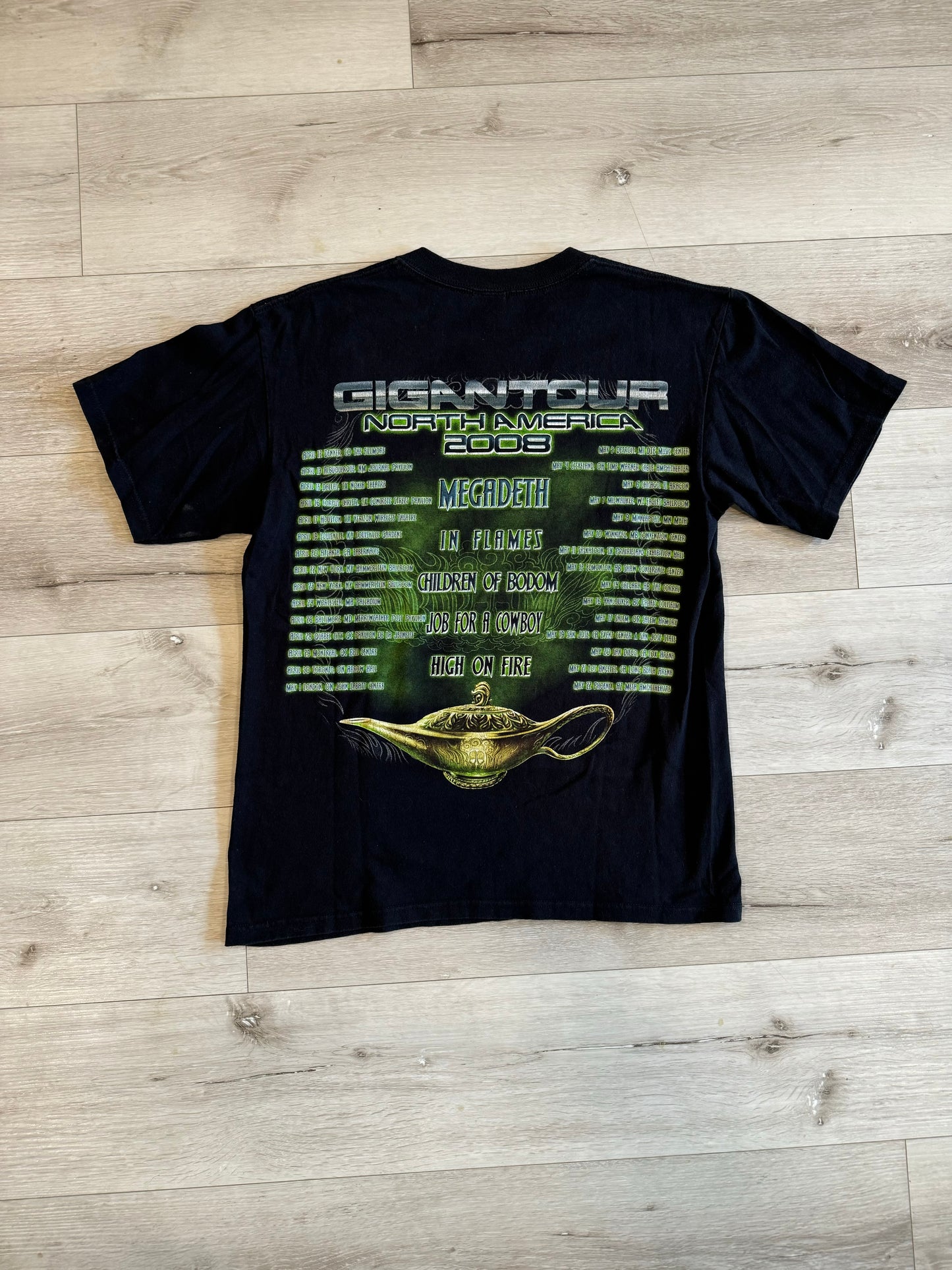 2008 Gigan tour tee