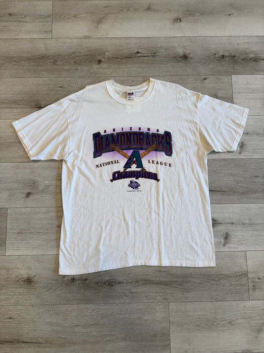 2001 Arizona Diamond Backs Baseball tee