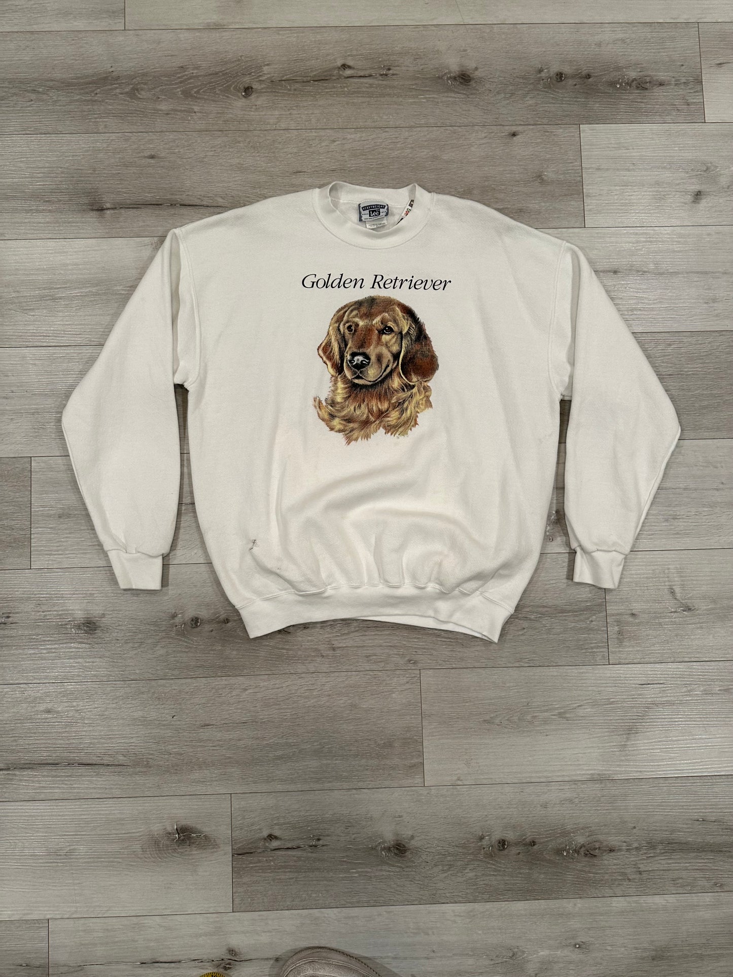 Vintage 90s golden retriever sweatshirt
