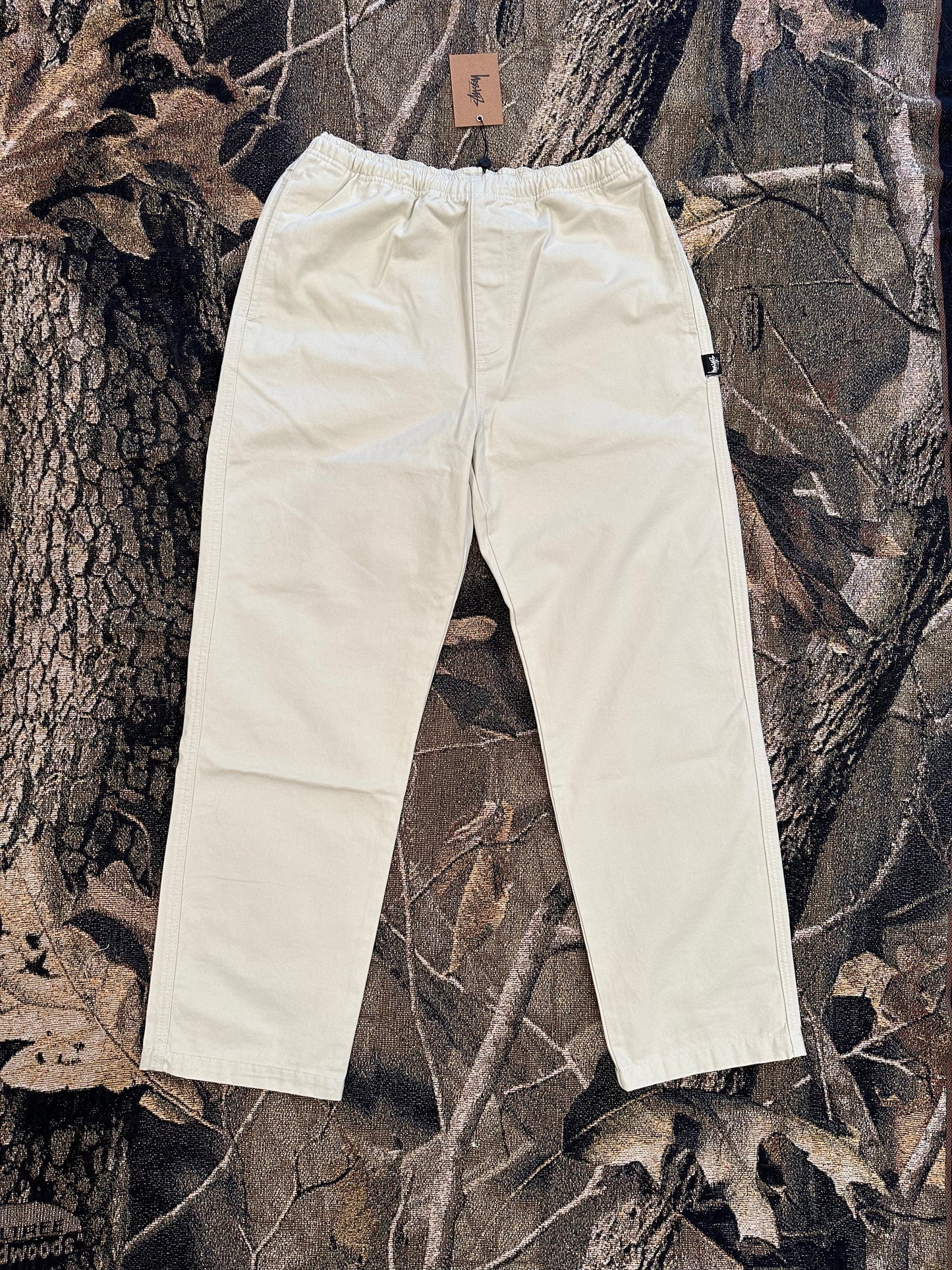 (M) Stussy brushed beach pants