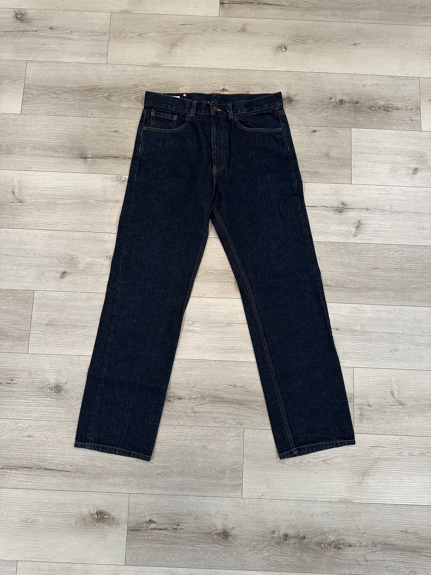 Dries van noten jeans raw denim