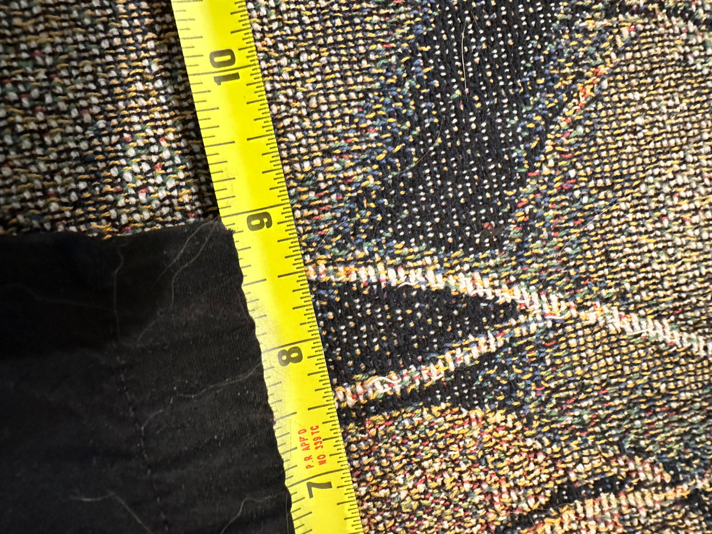 Baggy black nylon pants