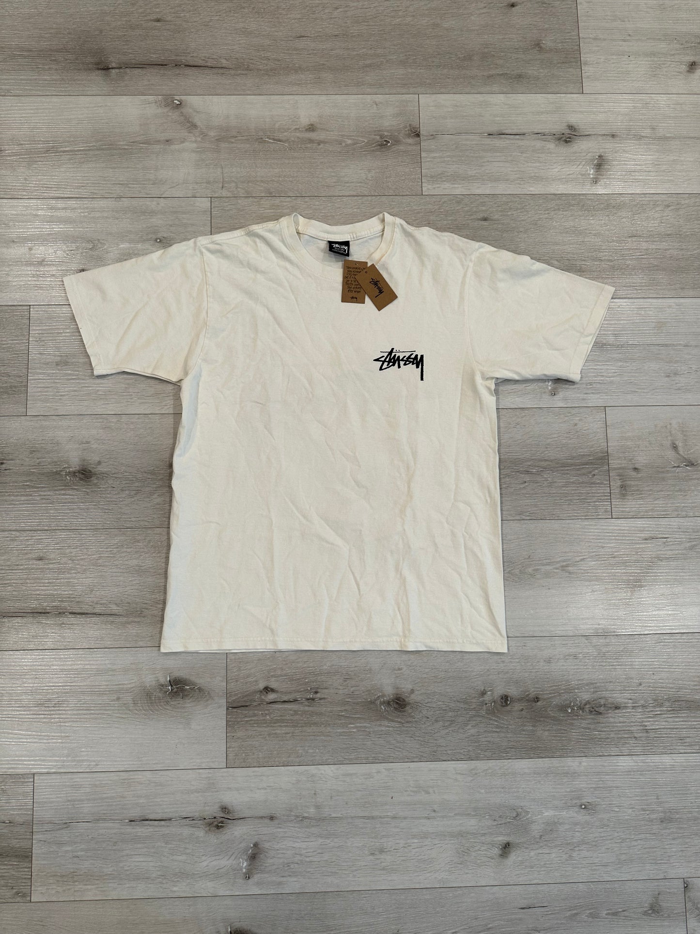 (M) STUSSY SKATE POSSE SHIRT 21x27.5