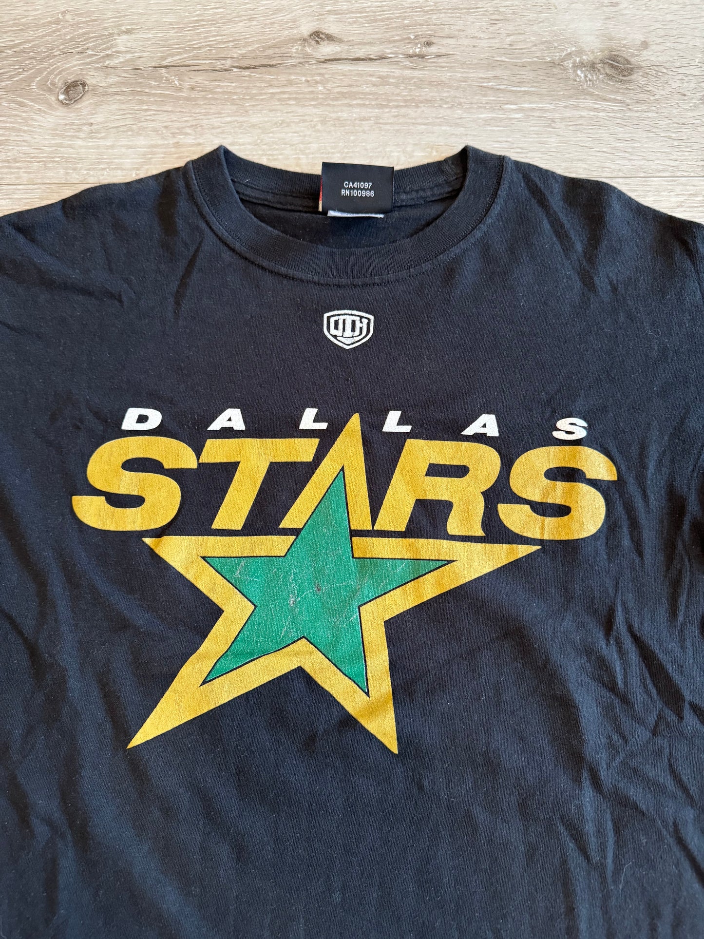 Y2K Dallas stars hockey tee