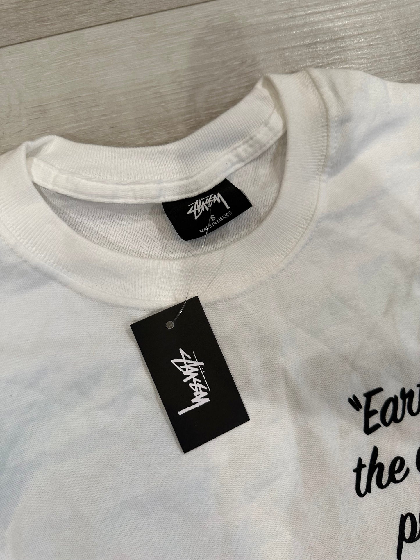 (S) STUSSY smash racism SHIRT