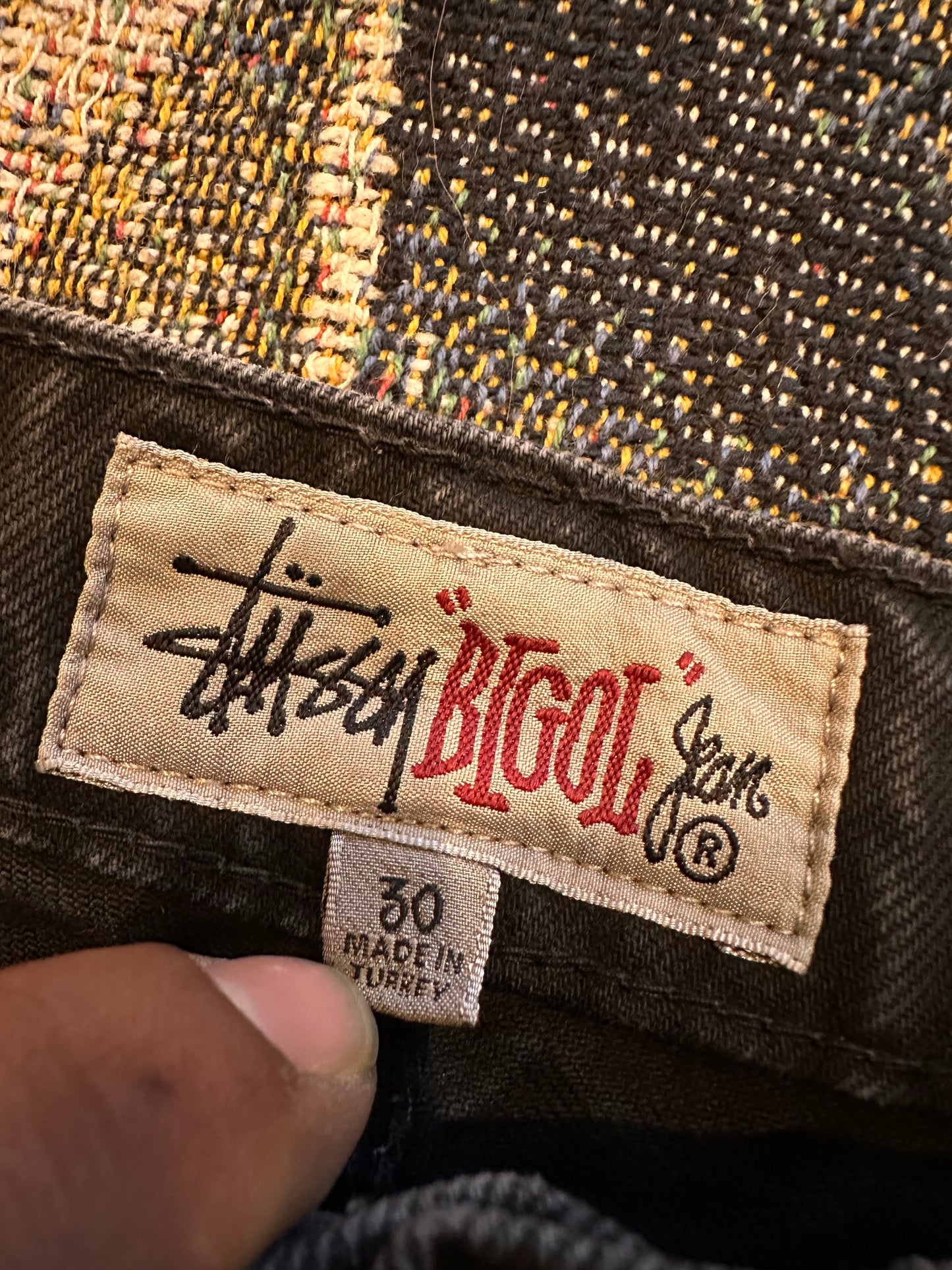 Stussy double dye big ol’ jeans