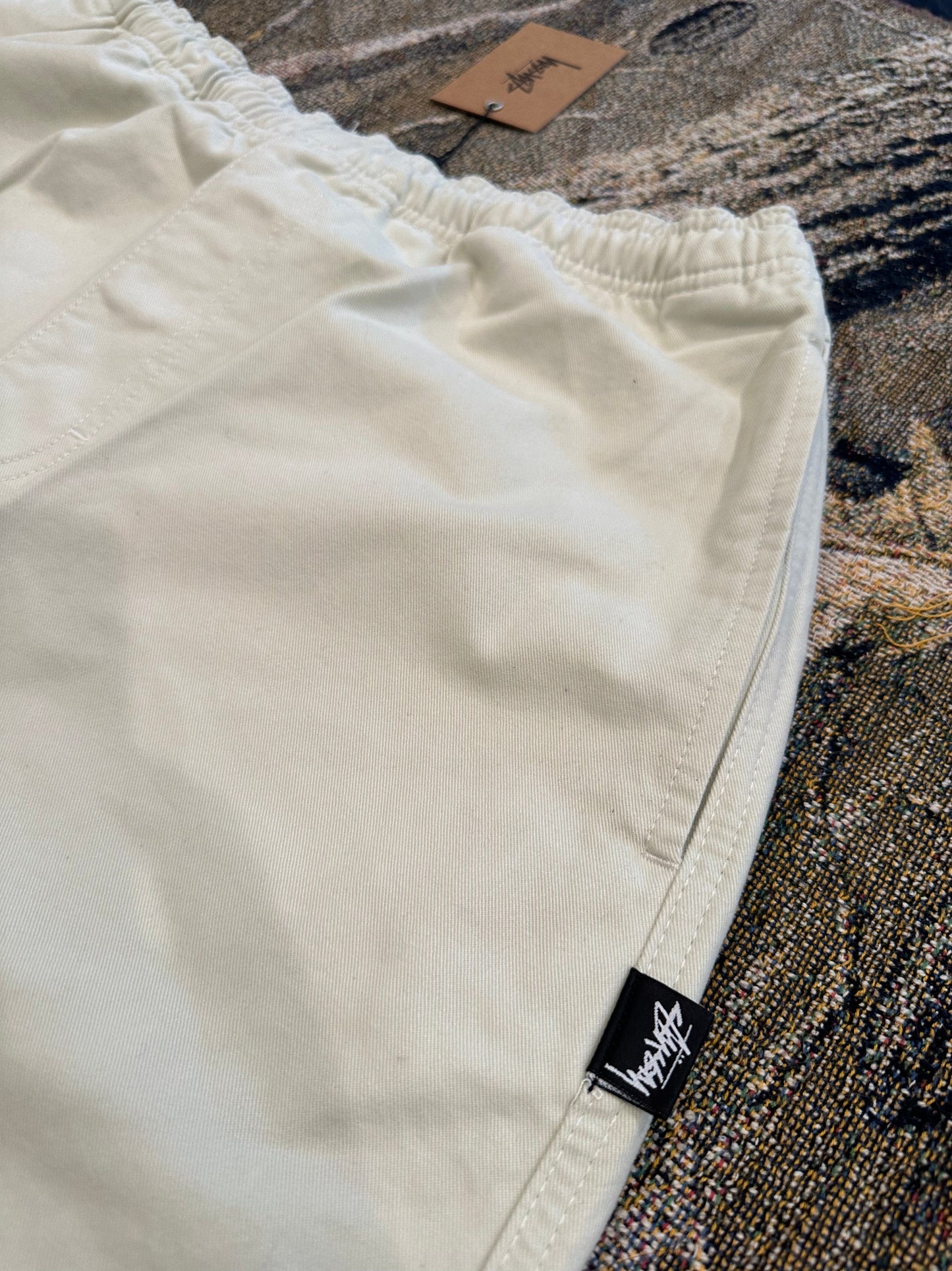 (M) Stussy brushed beach pants