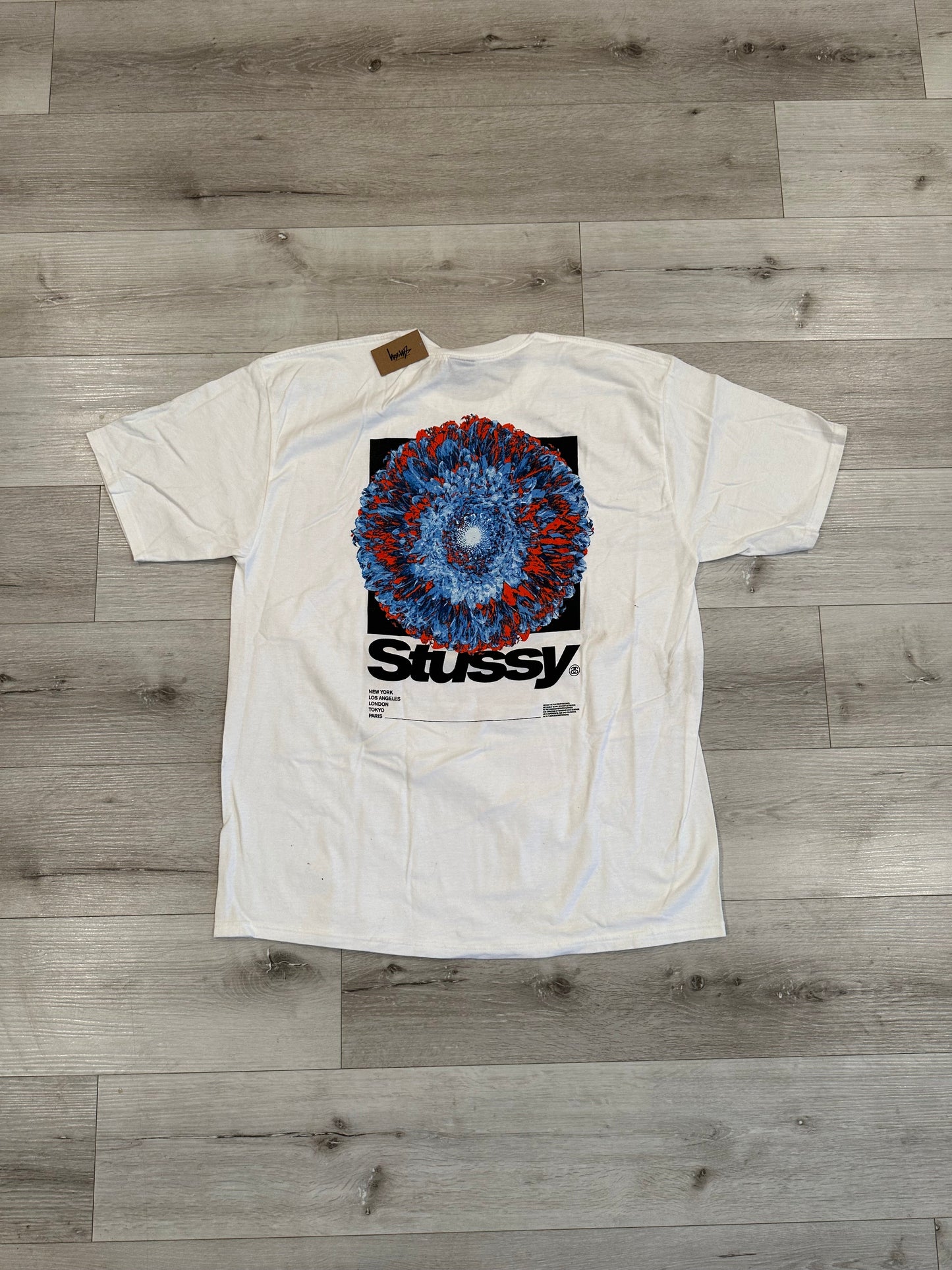 (XL) STUSSY YOUNG ORGANICS SHIRT 24x31.5