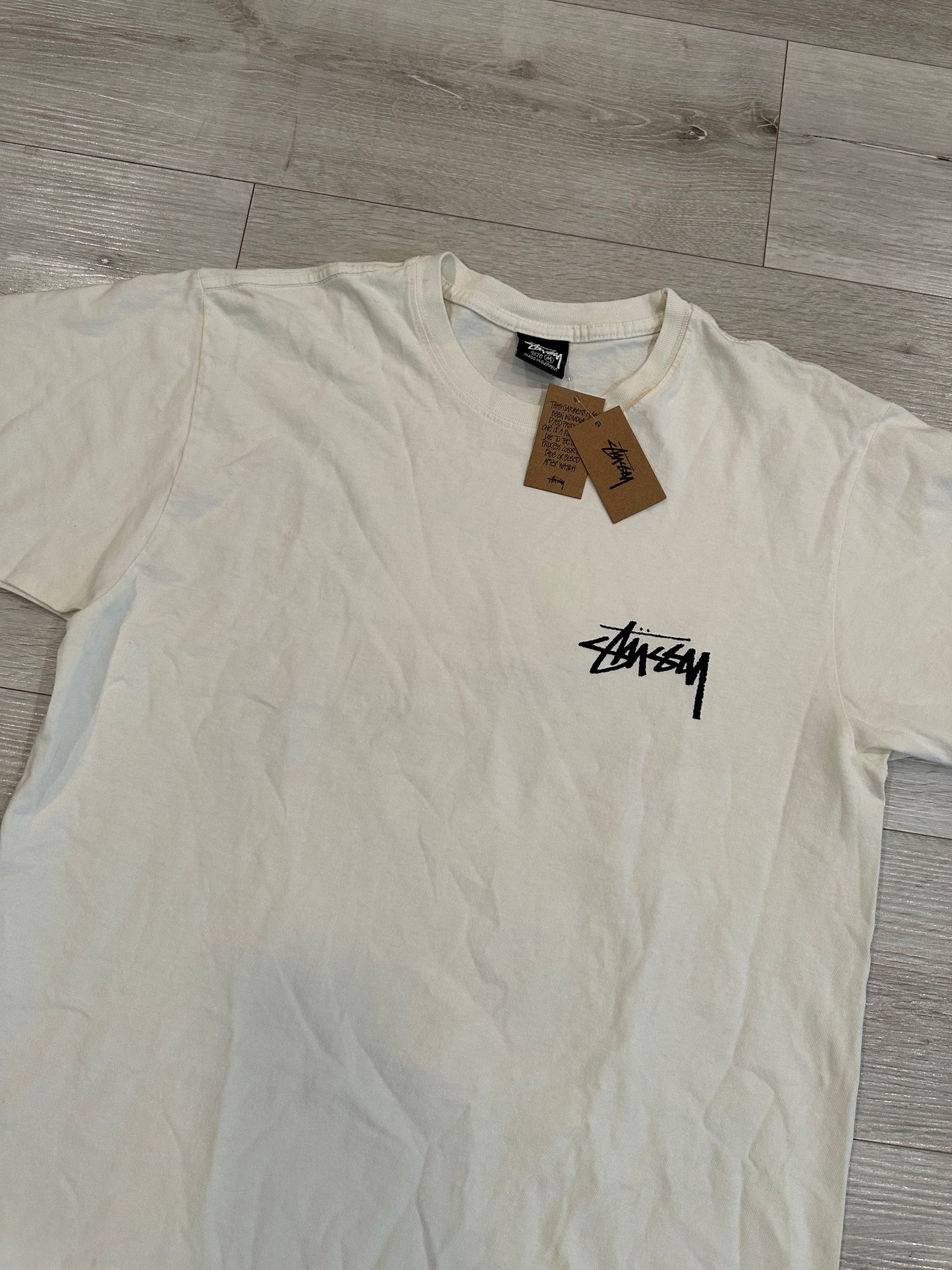 (M) STUSSY SKATE POSSE SHIRT 21x27.5
