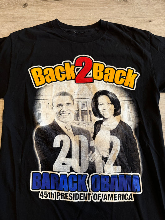 2012 Obama back2back tee