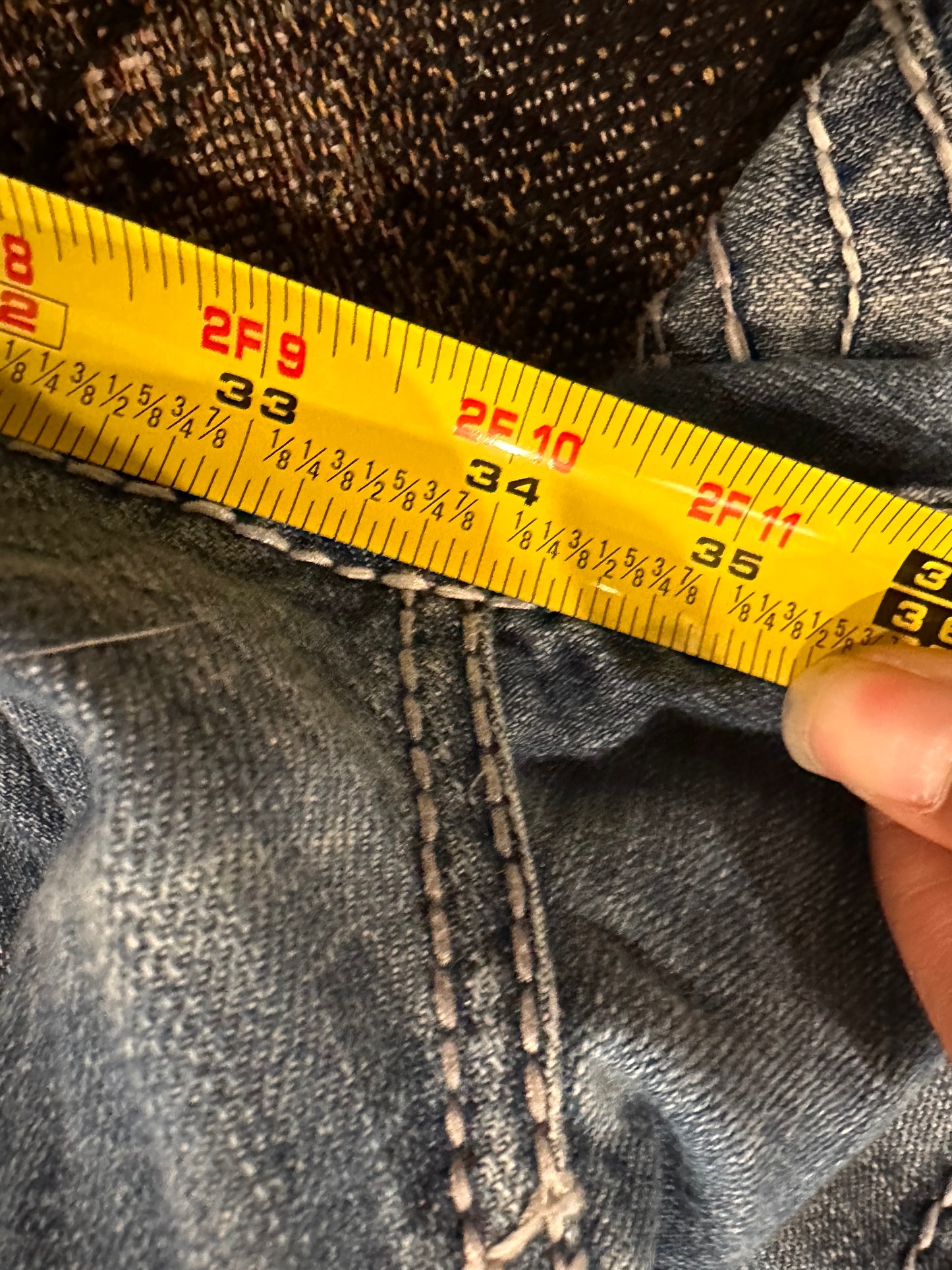 Y2k silver denim jeans
