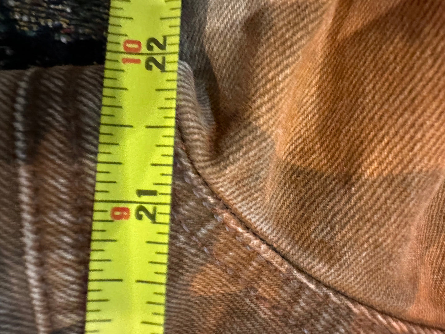 (S) Stussy spray dye hooded work jacket