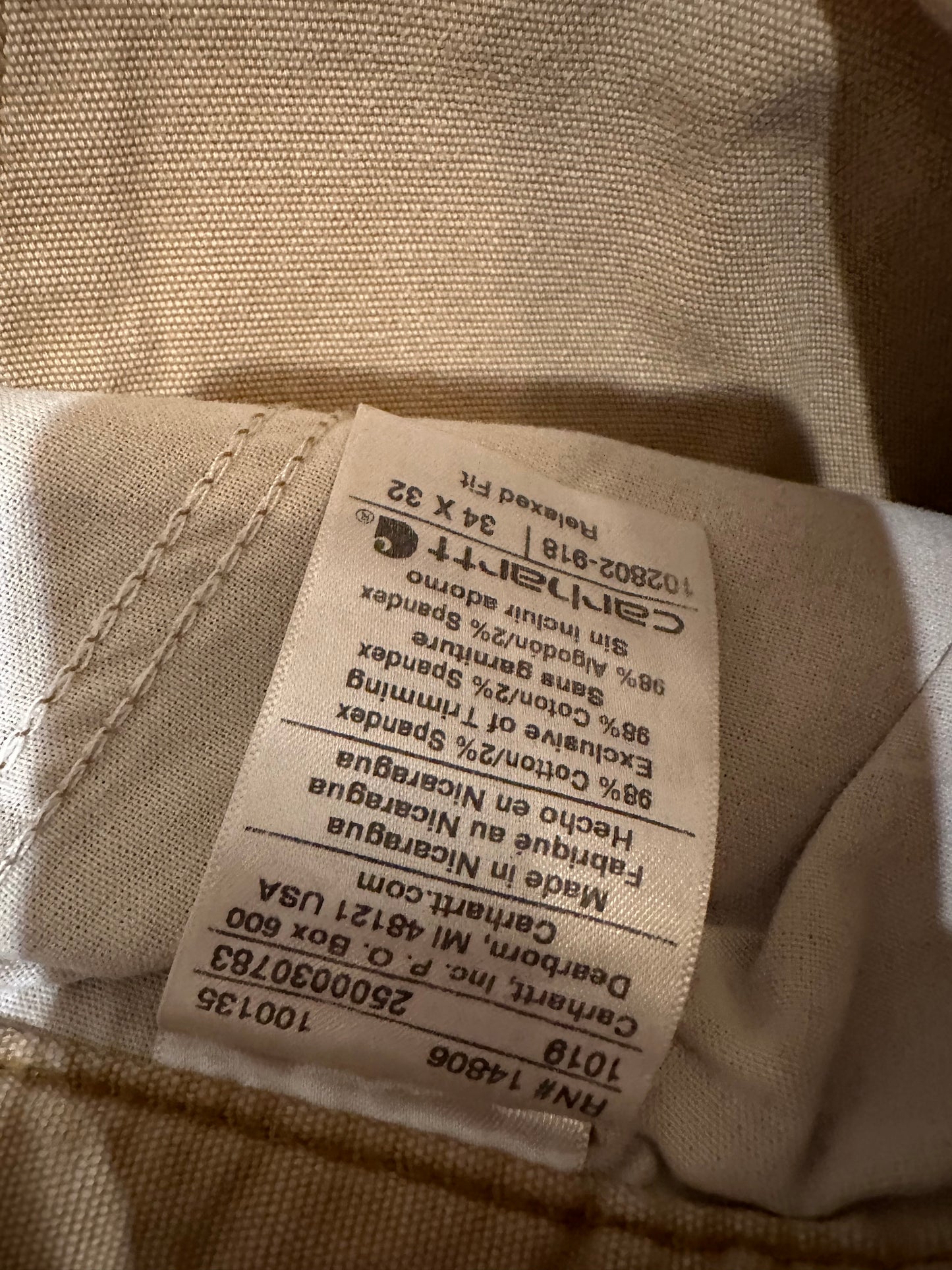 Carhartt pants