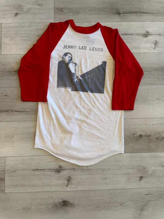 70s/80s Jerry lee Lewis baseball shirt