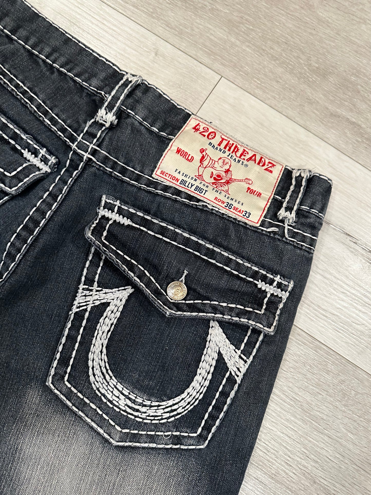 420 threadz jeans 34x33