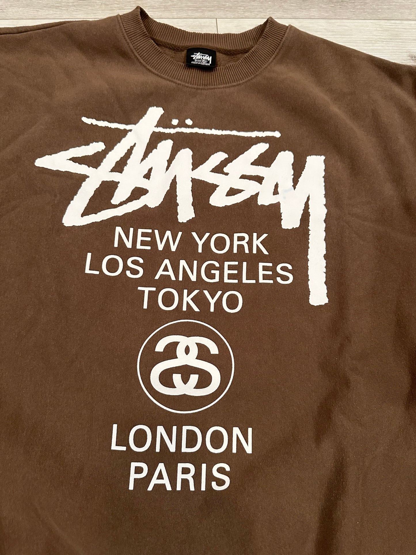 (XL) STUSSY SWEATSHIRT 24x28.5