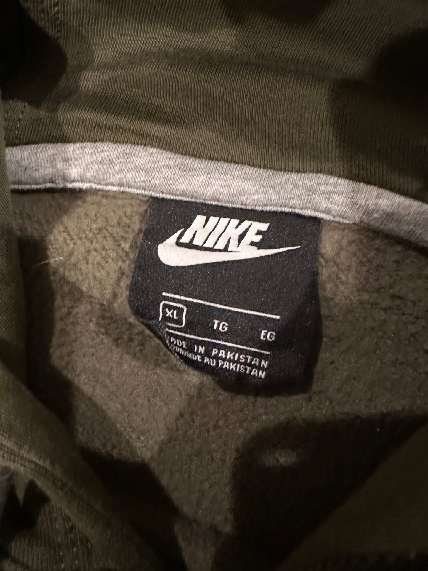 Y2k Nike small swoosh hoodie