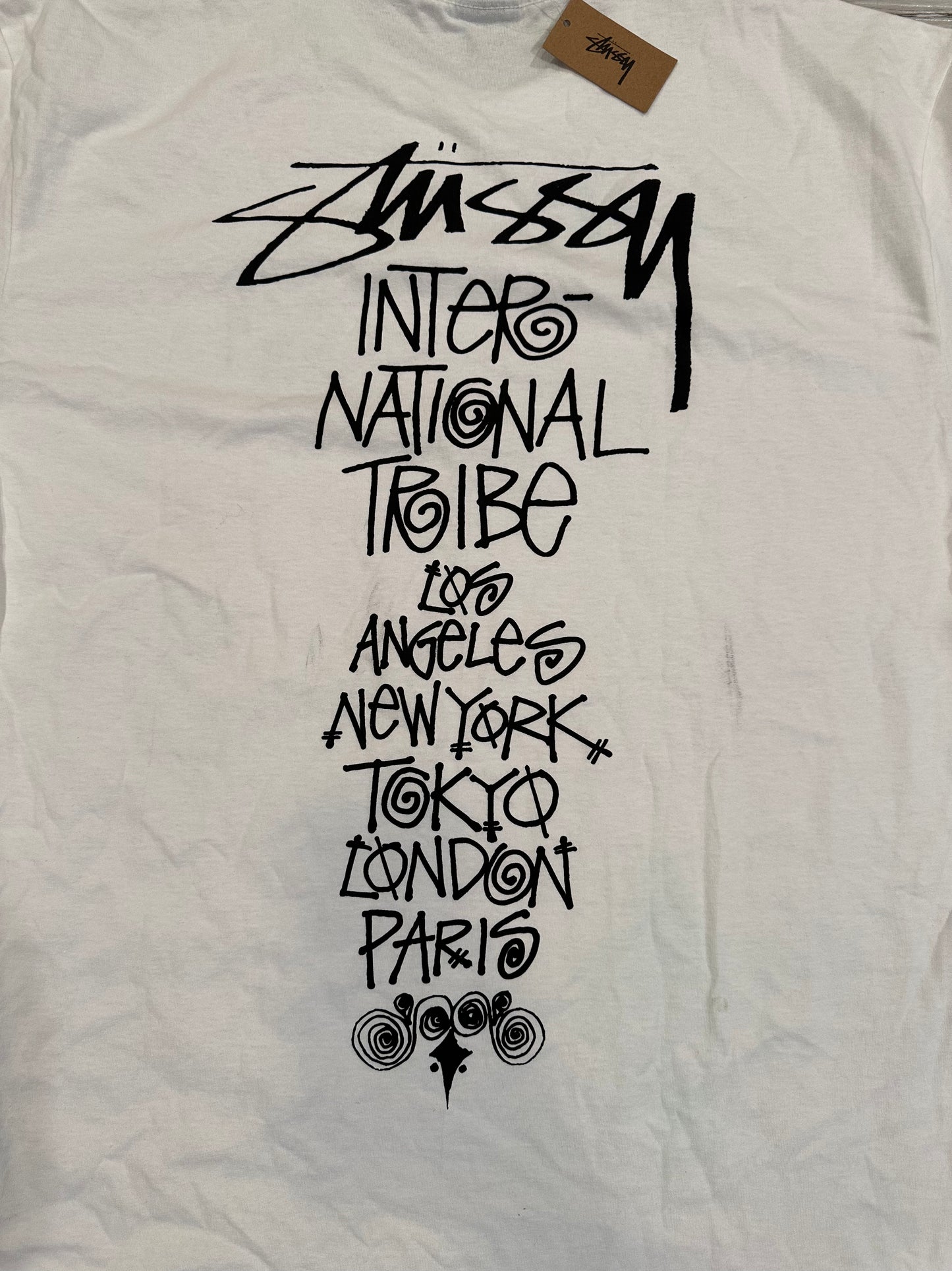 (XL) STUSSY international tribe SHIRT