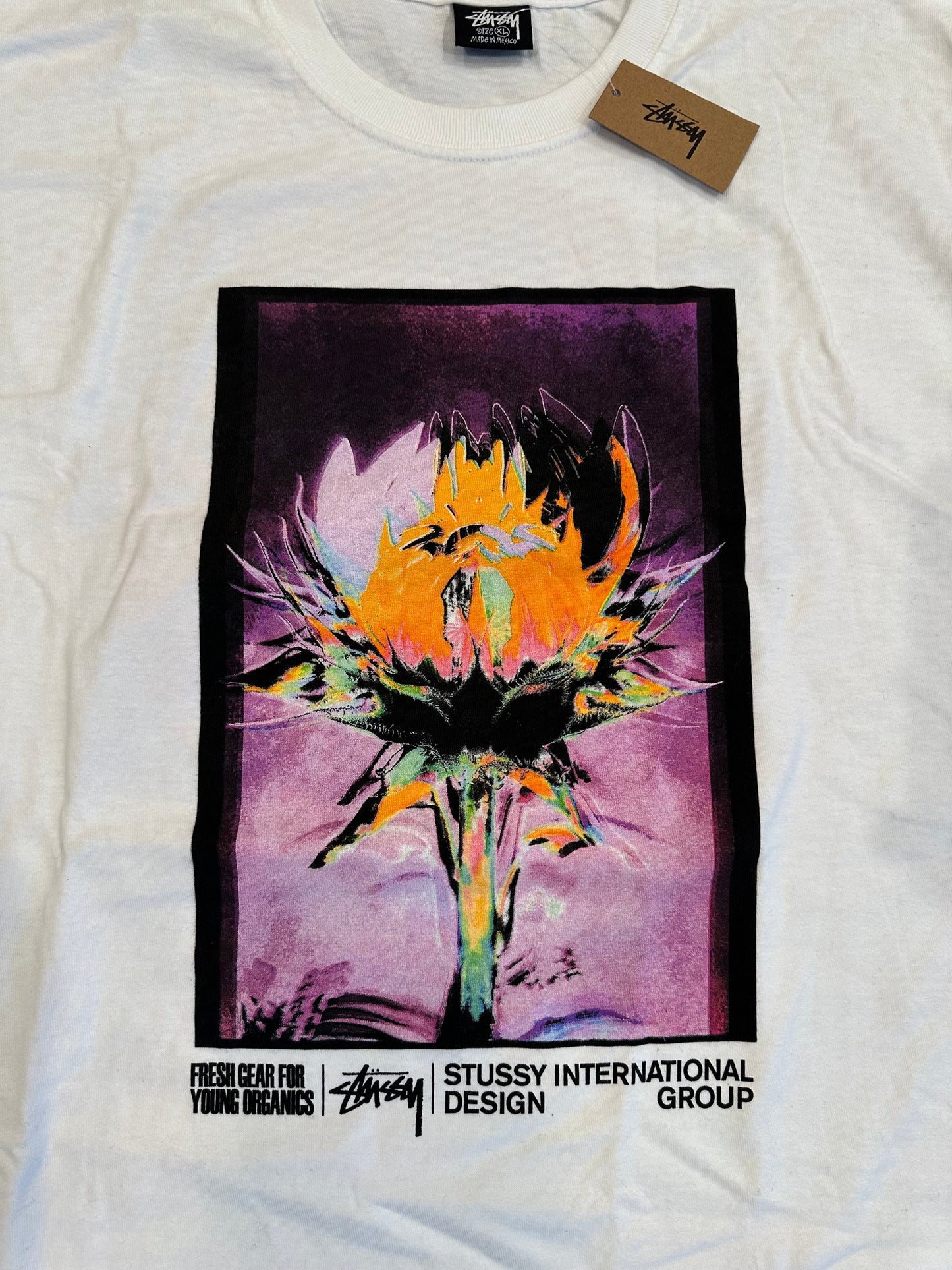 (XL) STUSSY YOUNG ORGANICS SHIRT 24x31.5