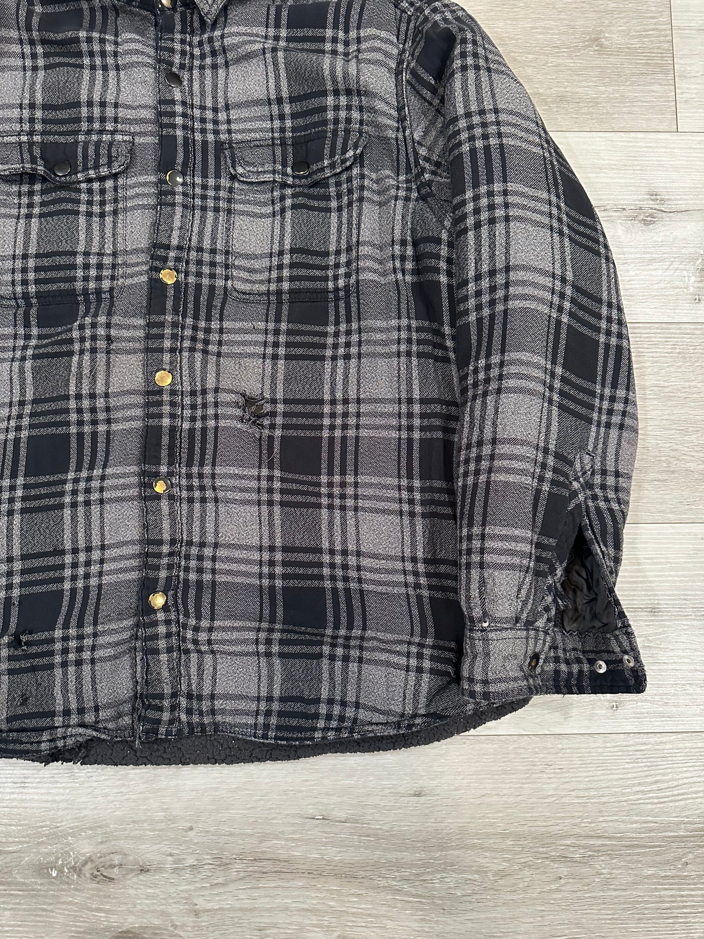 Insulated flannel jacket