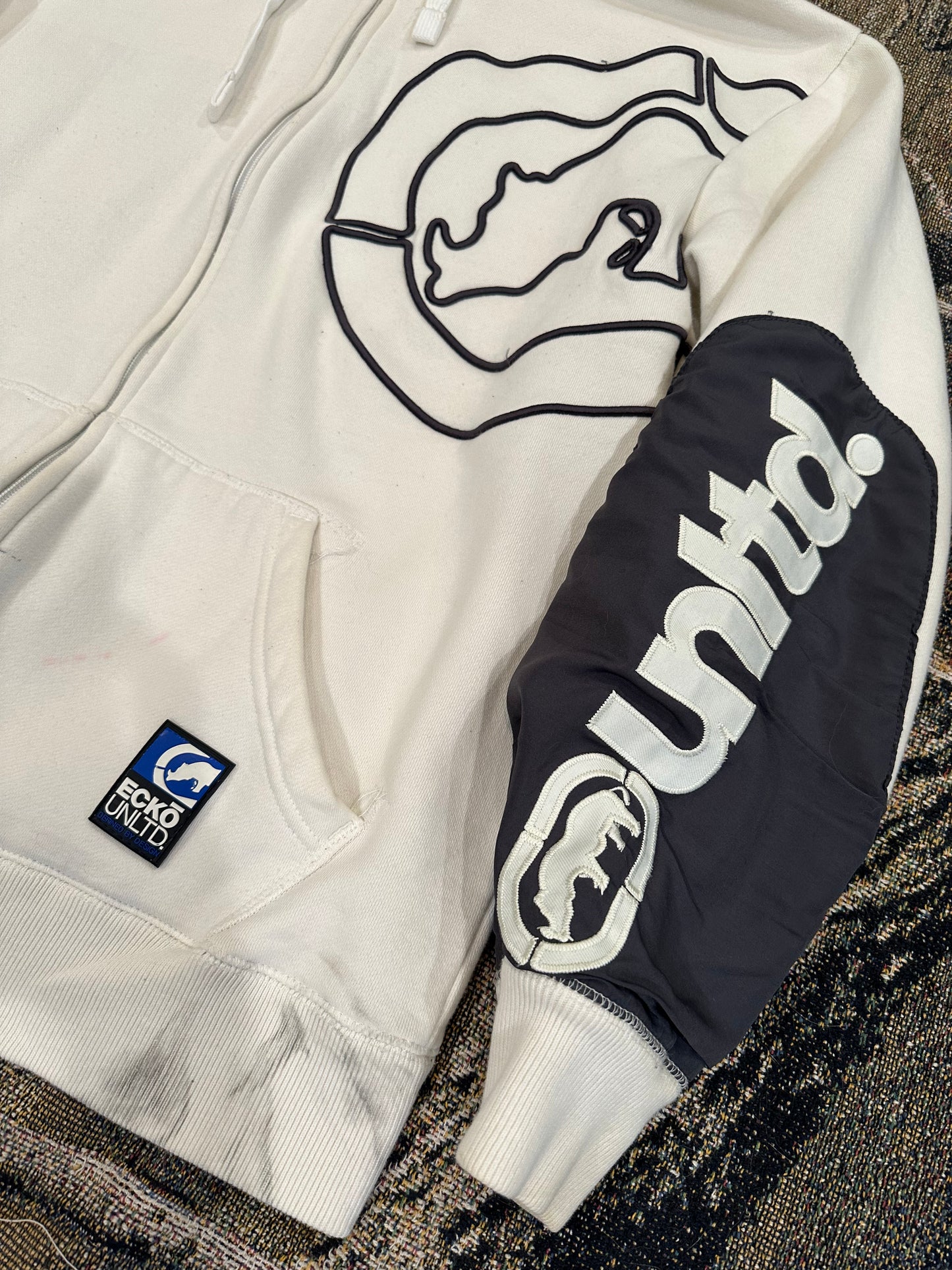 Y2k ecko zip up hoodie