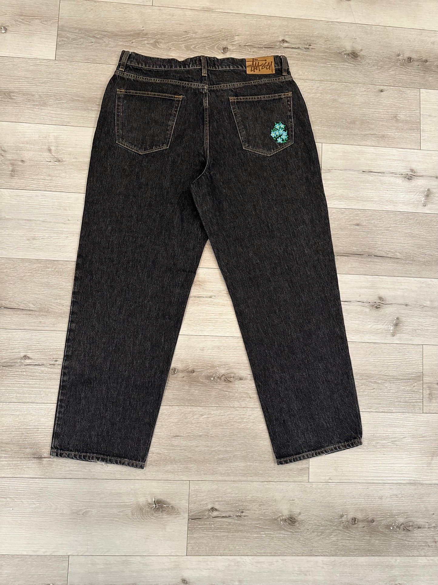 Stussy collab big ol jeans
