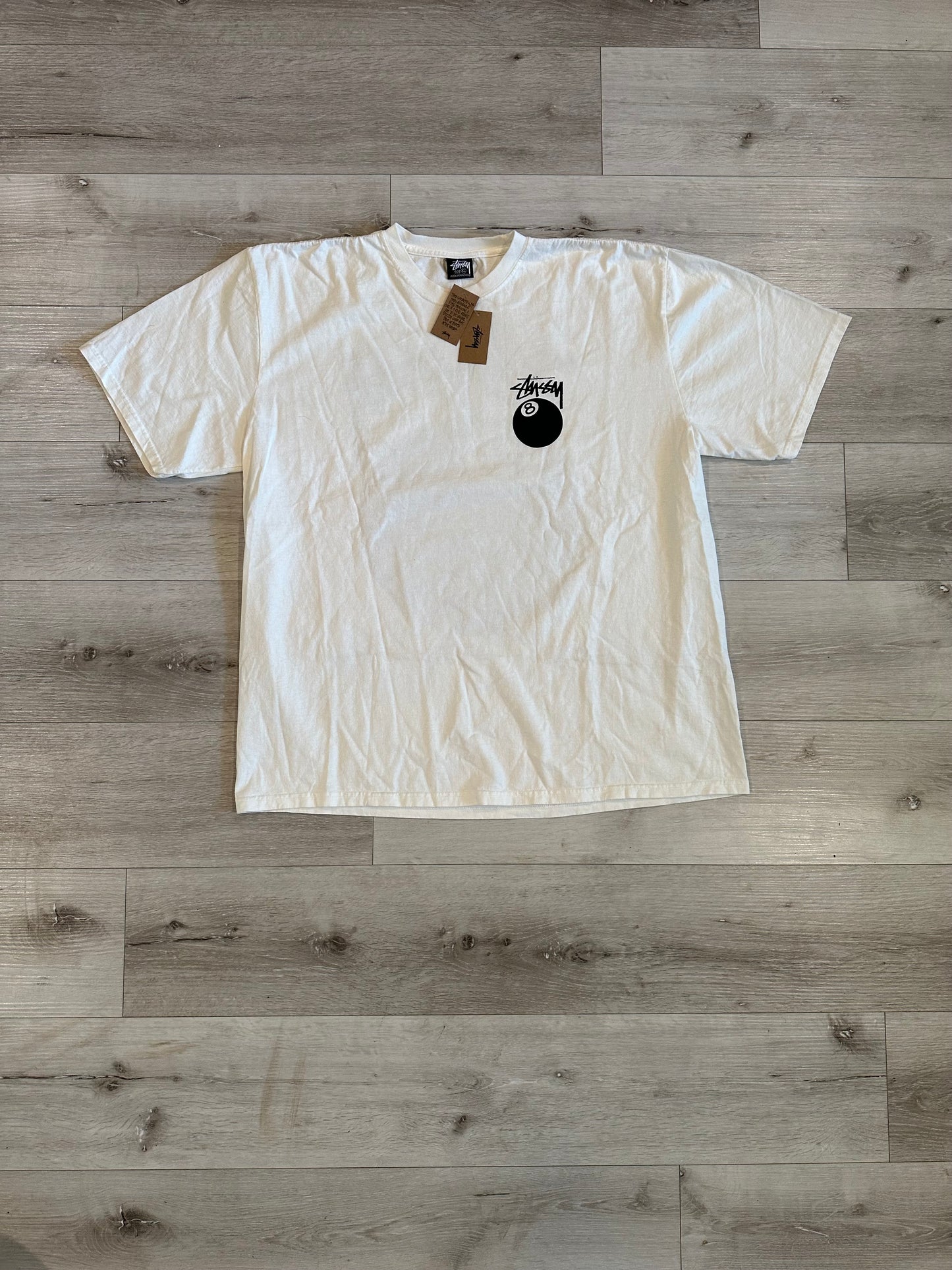 (L) Stussy 8ball shirt