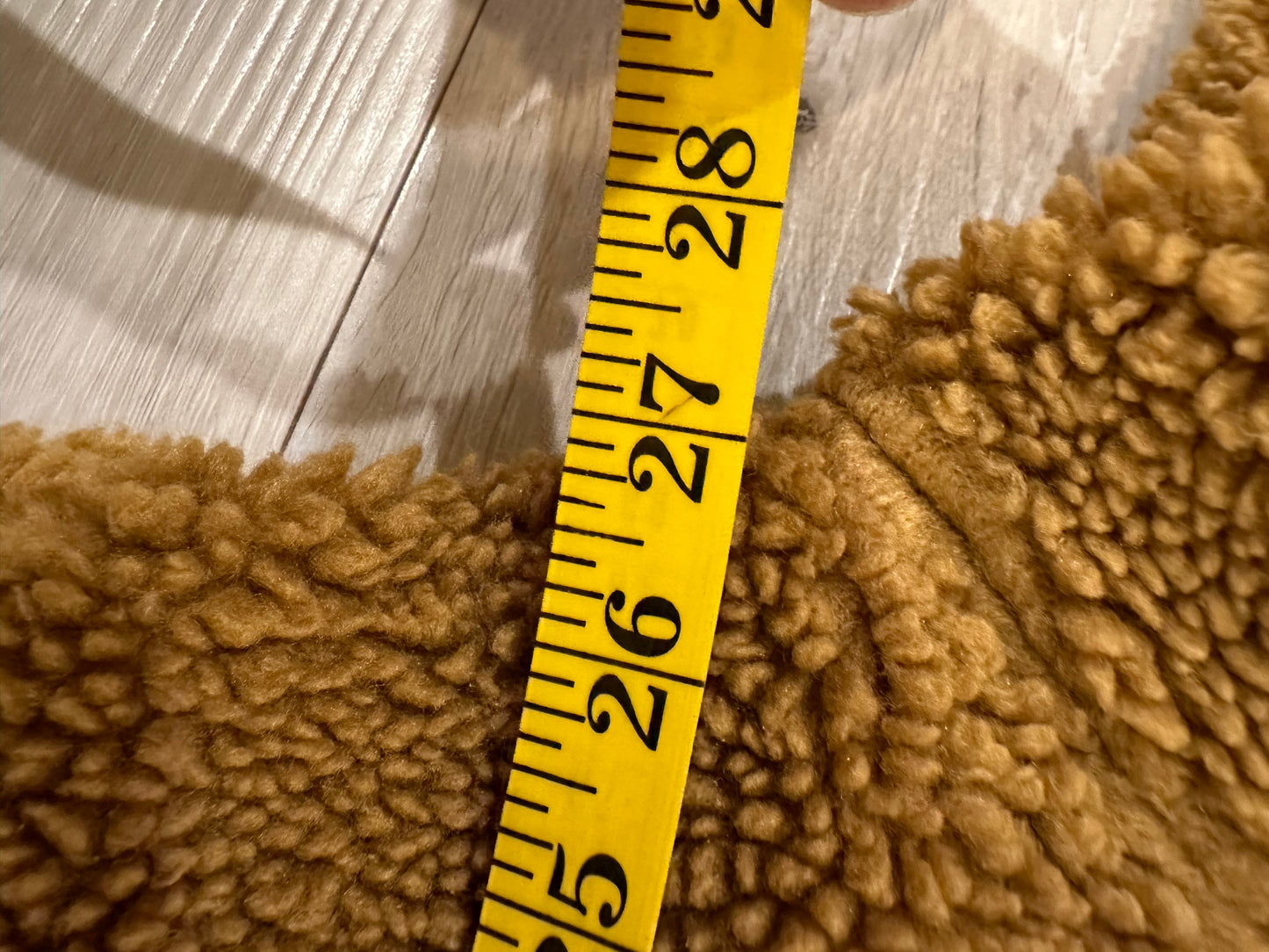 Stussy teddy bear fleece zip up hoodie