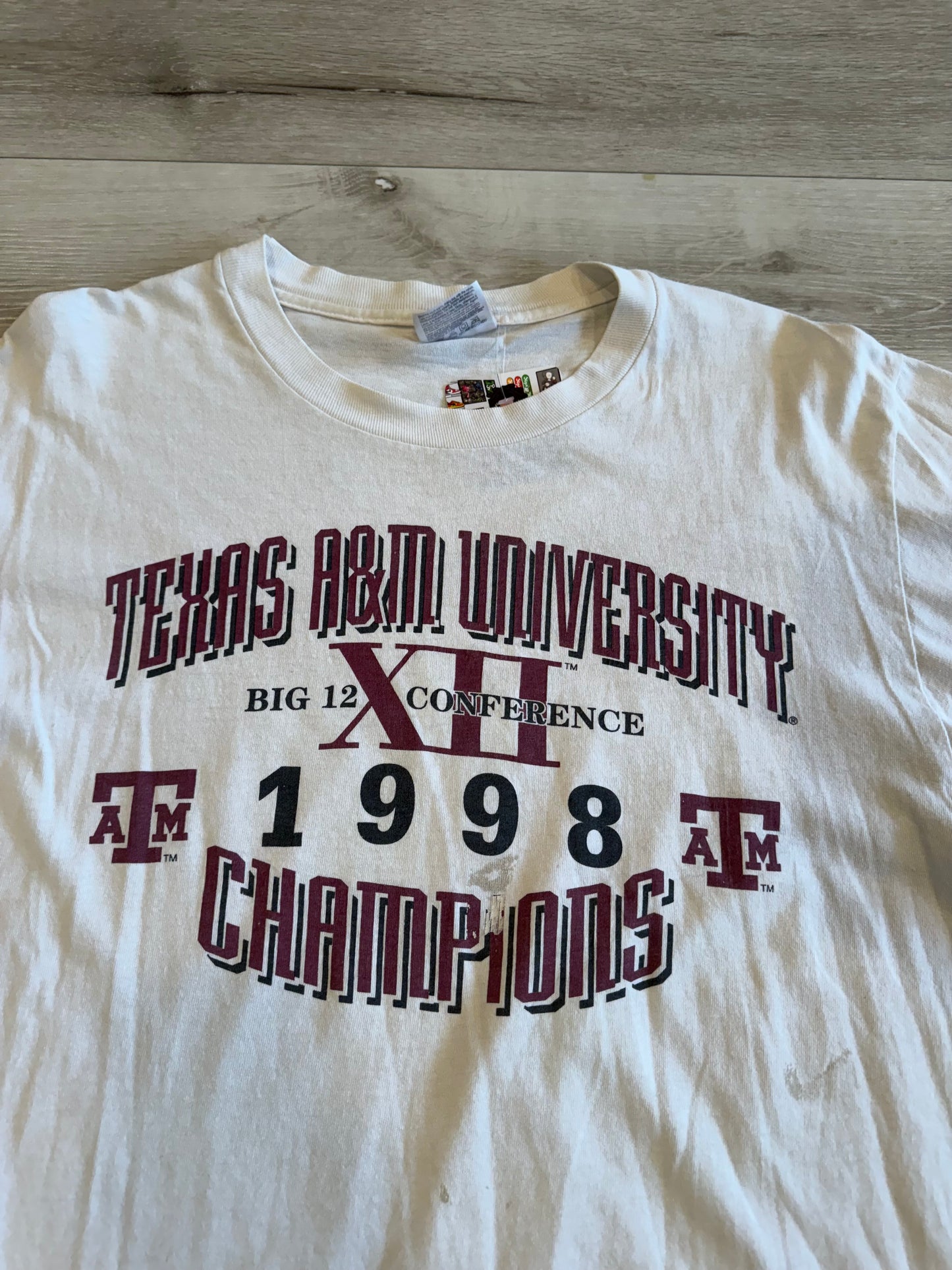 1998 Texan a&m university tee