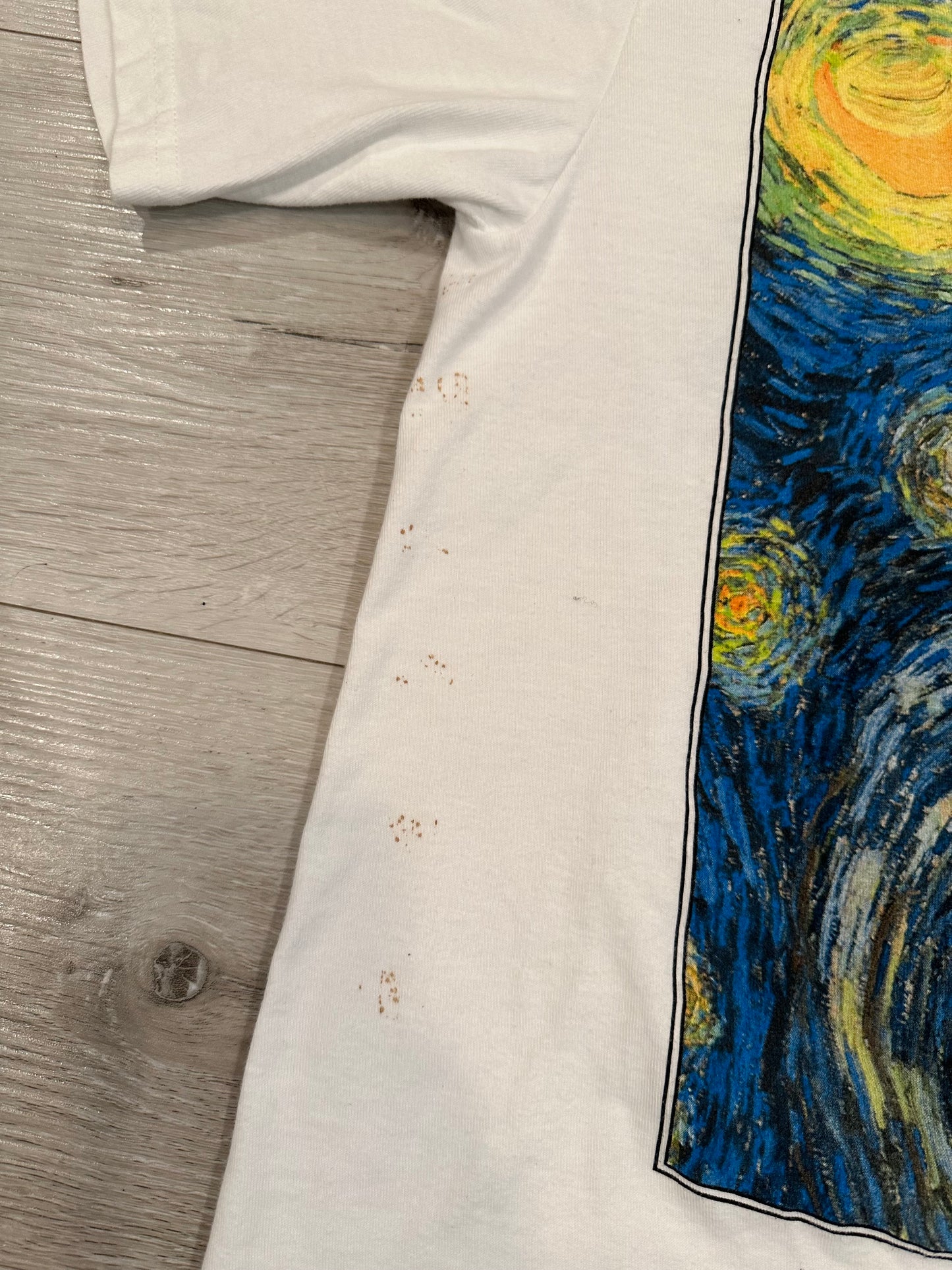 (S) STUSSY MIDNIGHT INSANITY SHIRT 18x27