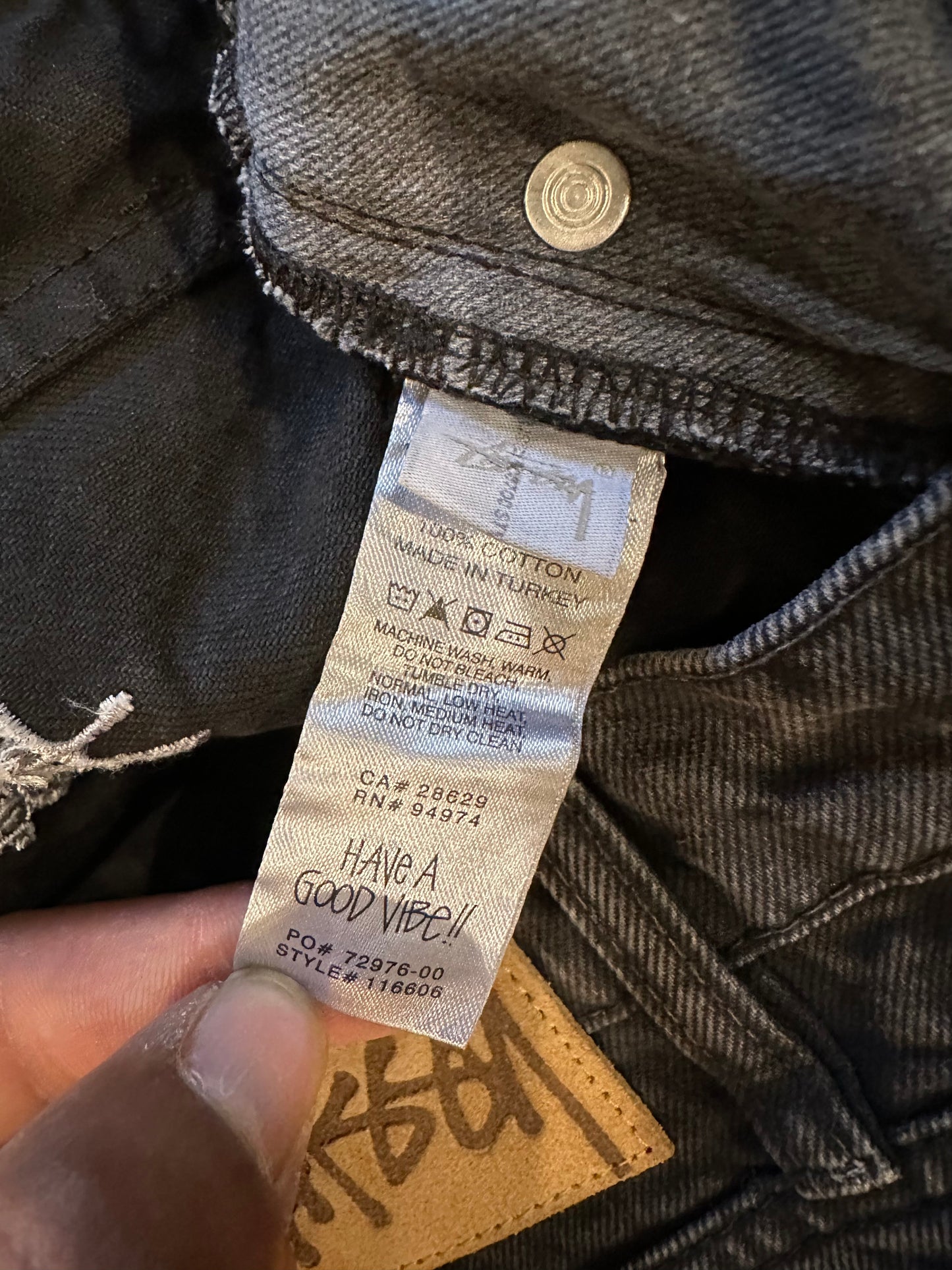 Stussy double dye big ol’ jeans