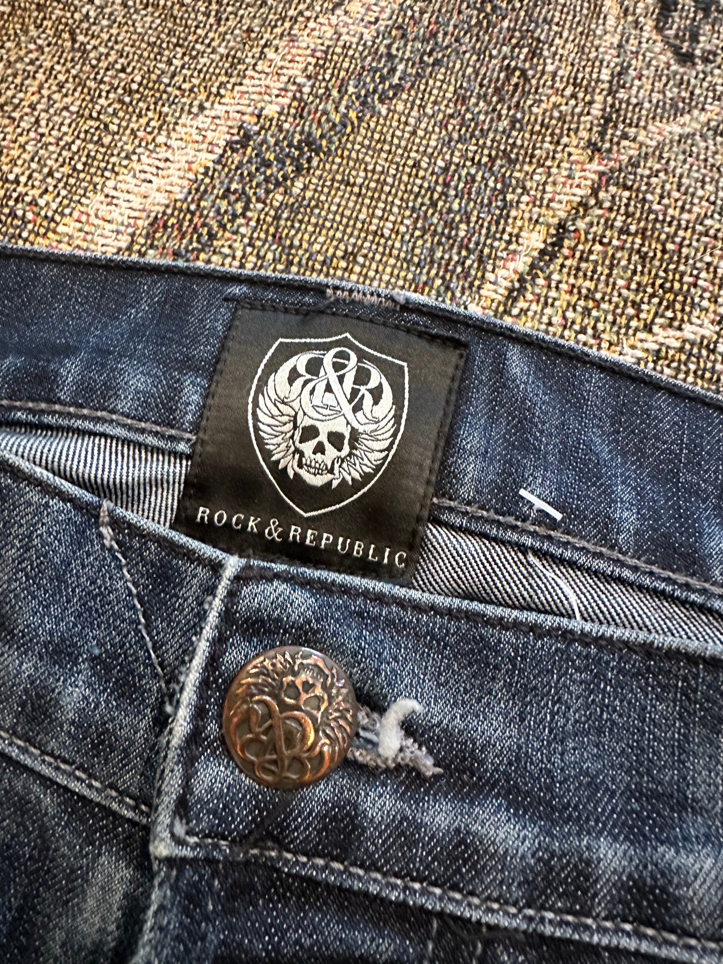 Y2k rock & republic denim jeans