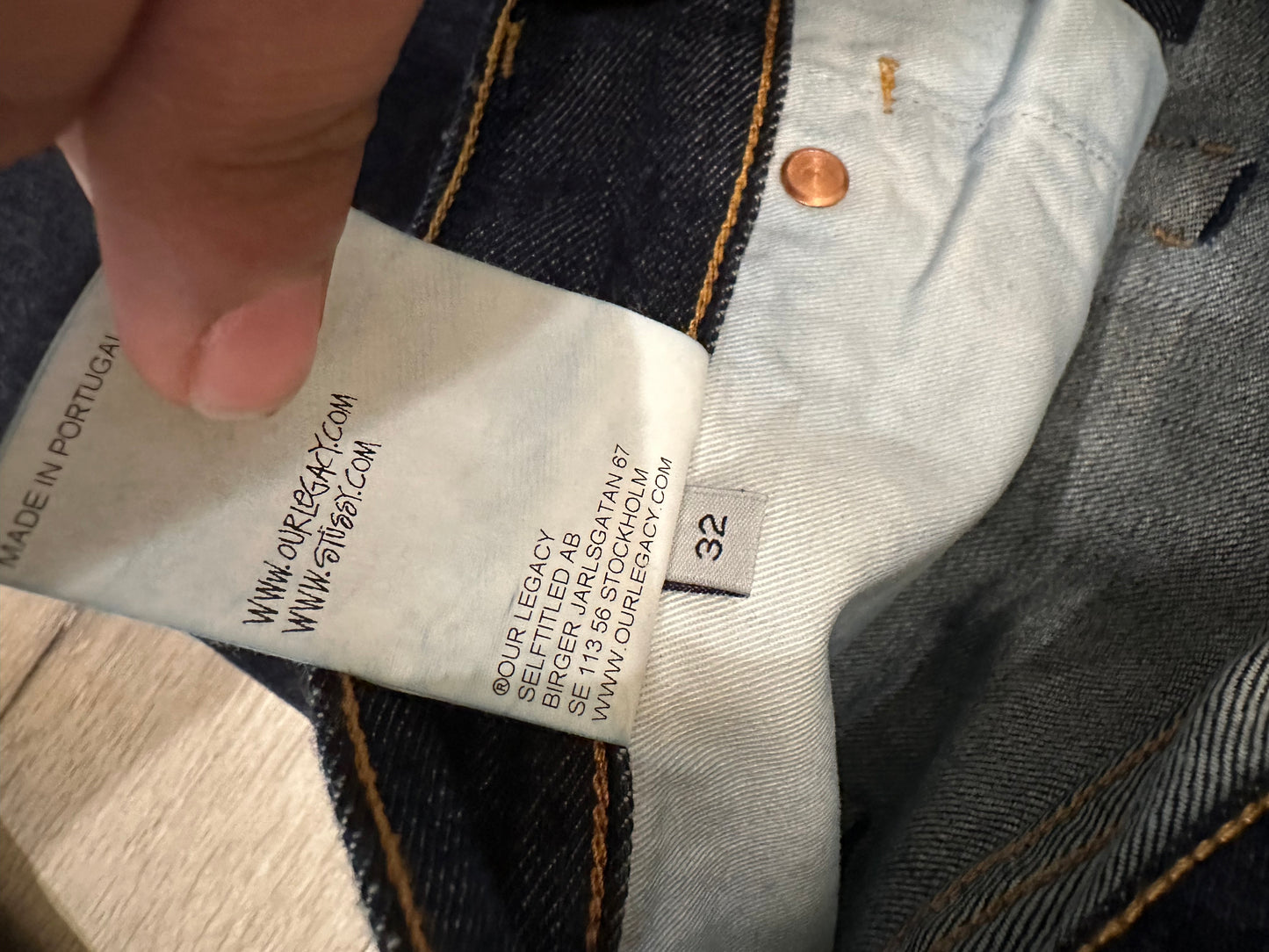 Stussy our legacy jeans