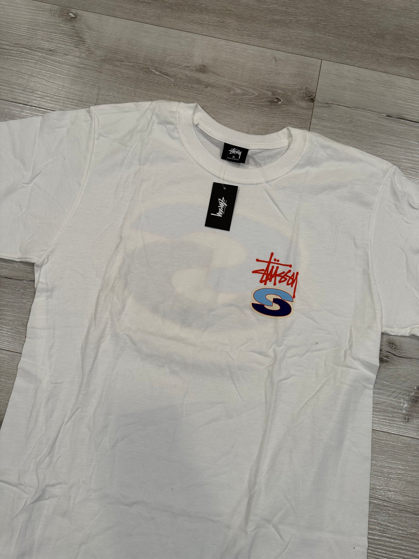 (M) STUSSY SUPER S SHIRT 20x29