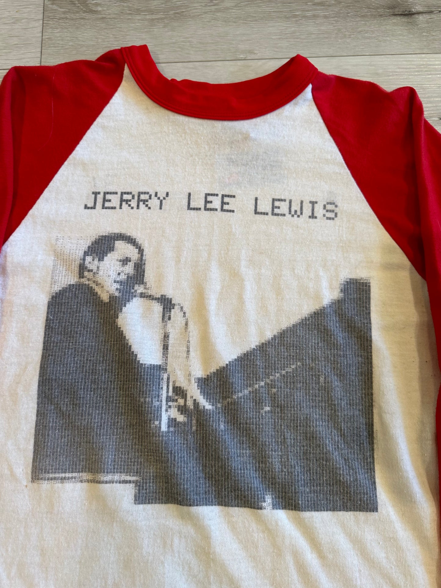 70s/80s Jerry lee Lewis baseball shirt