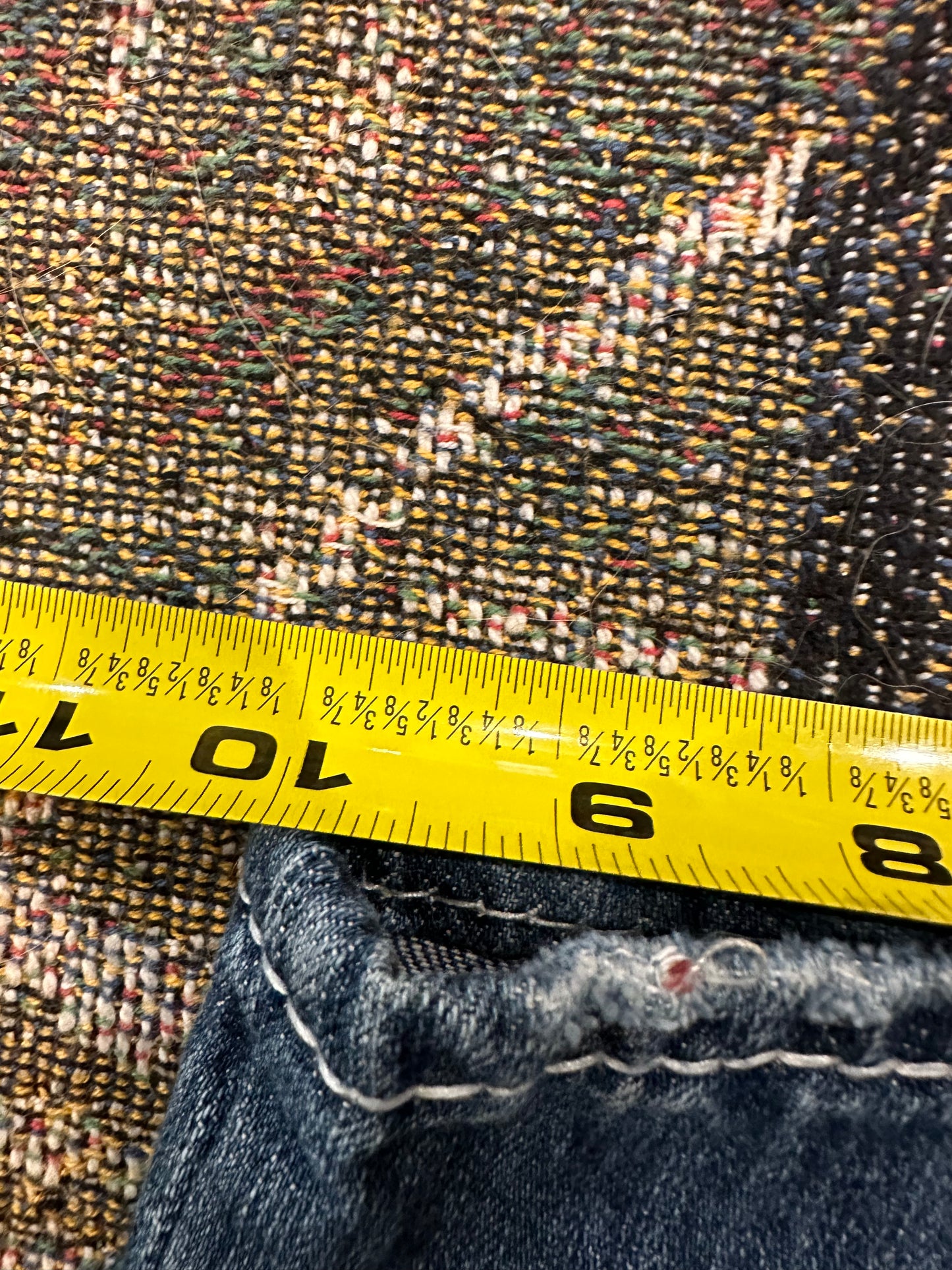 Y2k silver denim jeans