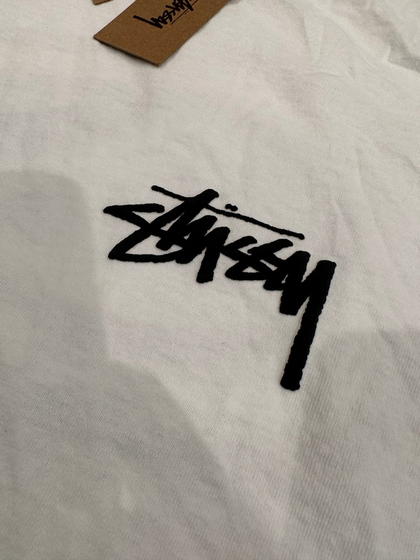 (L) STUSSY BIG LEAUGE SHIRT PUFF PRINT 23x29