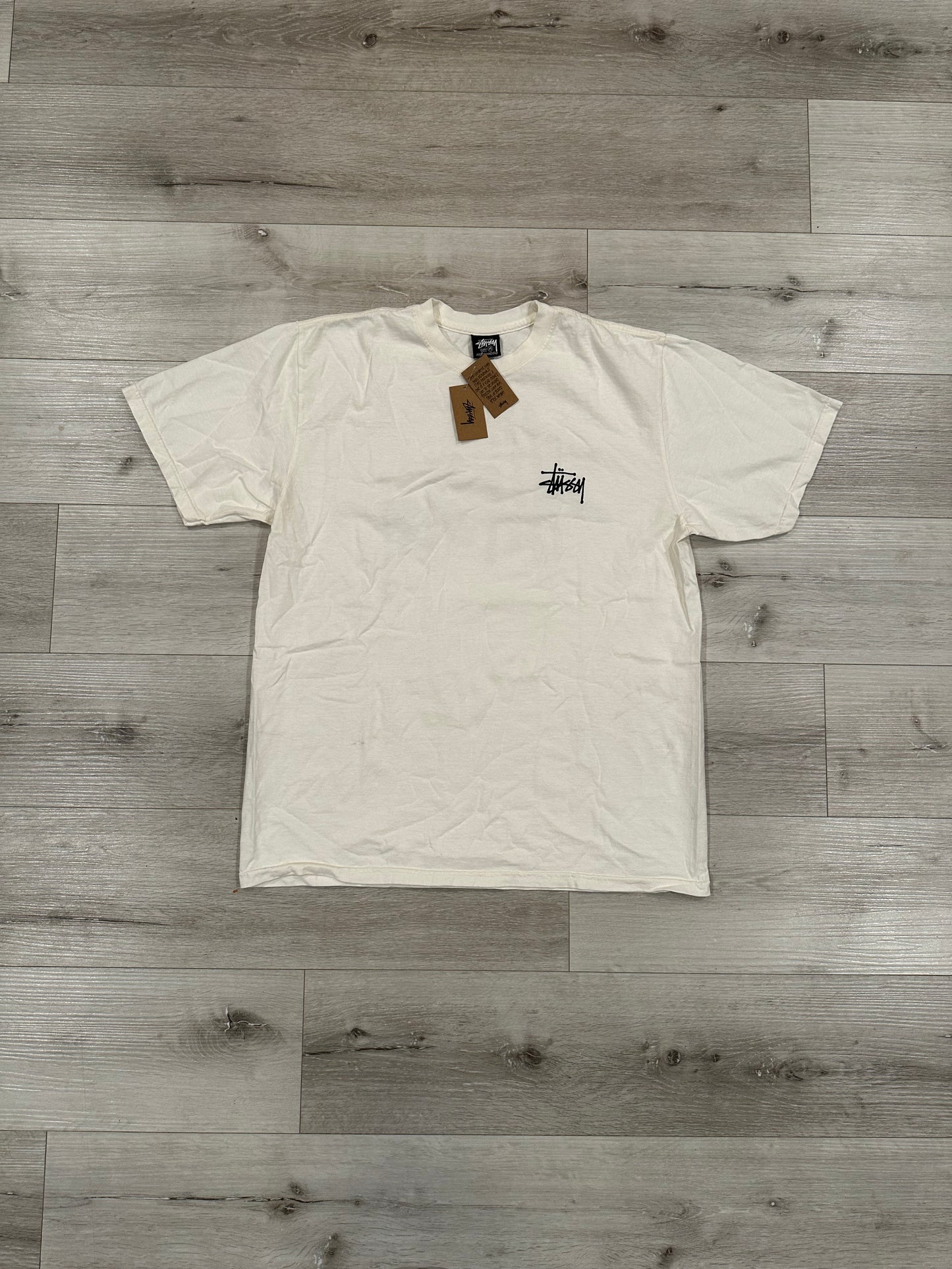 (M) STUSSY SHIRT pigment dyed 21.5x28