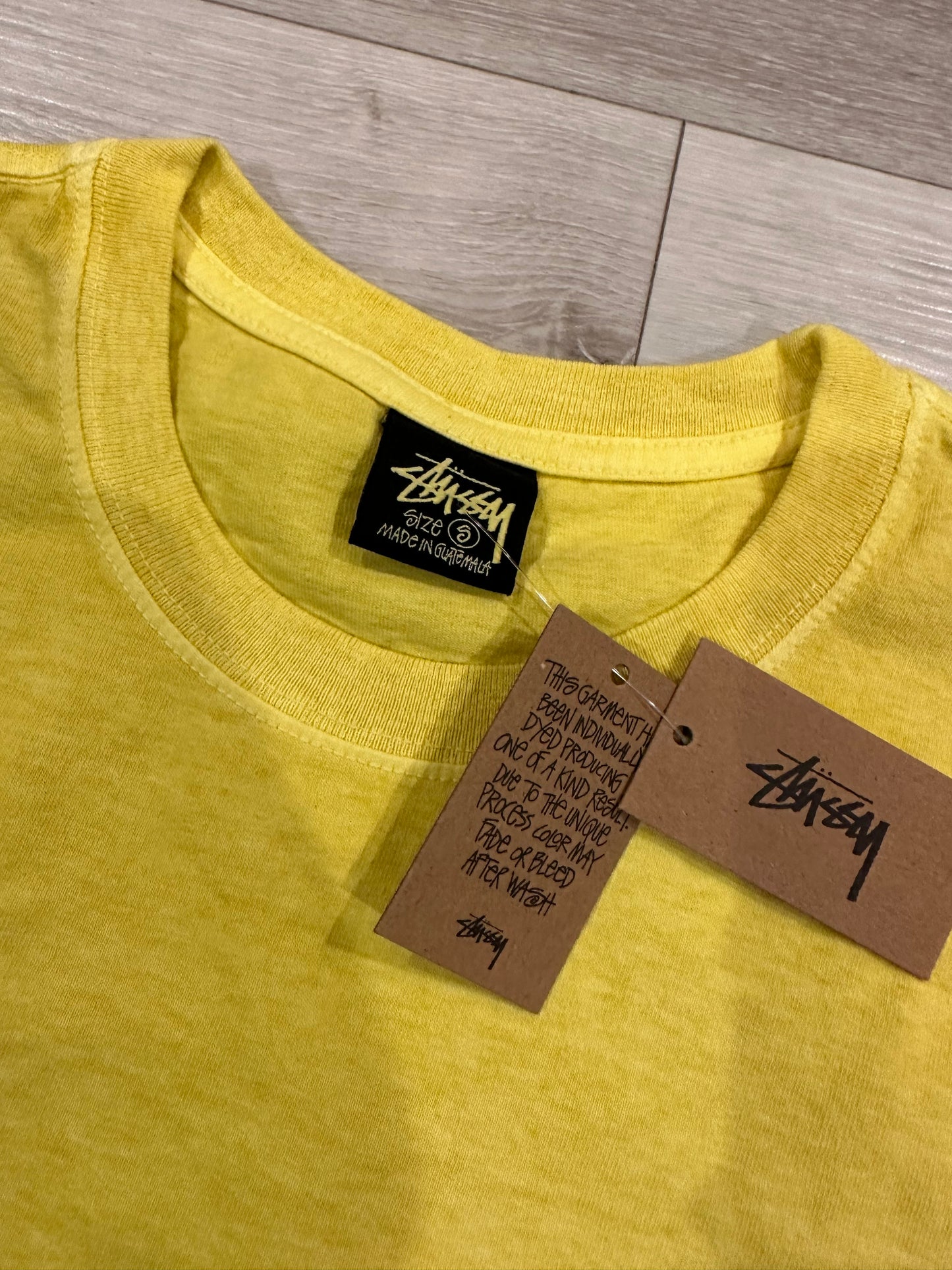 (s) STUSSY PIGMENT DYED SHIRT