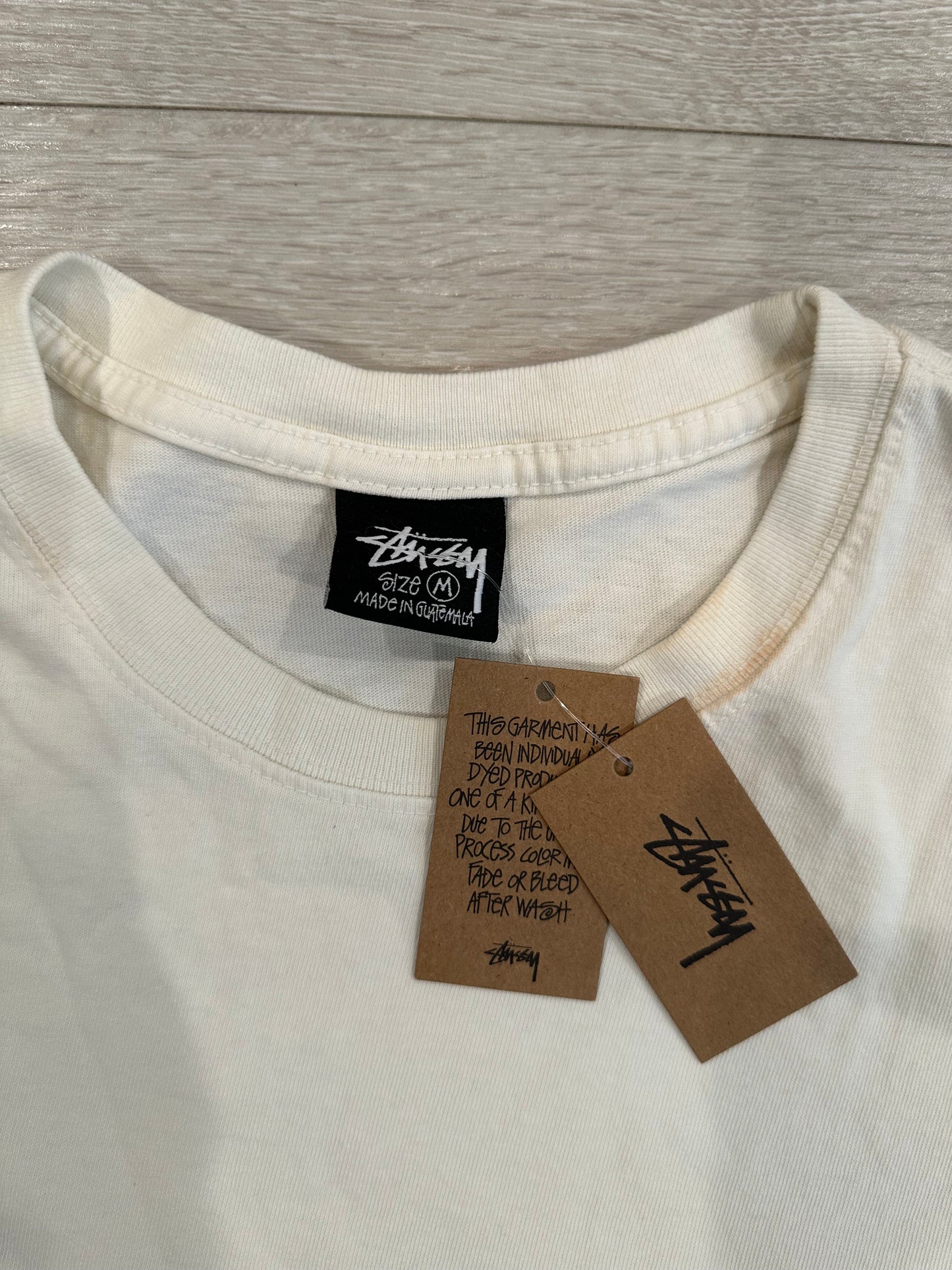 (M) STUSSY SKATE POSSE SHIRT 21x27.5