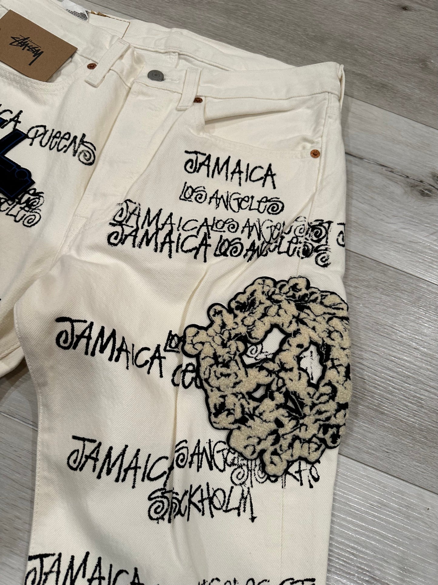 (30) Stussy X denim tears X Levi’s pants