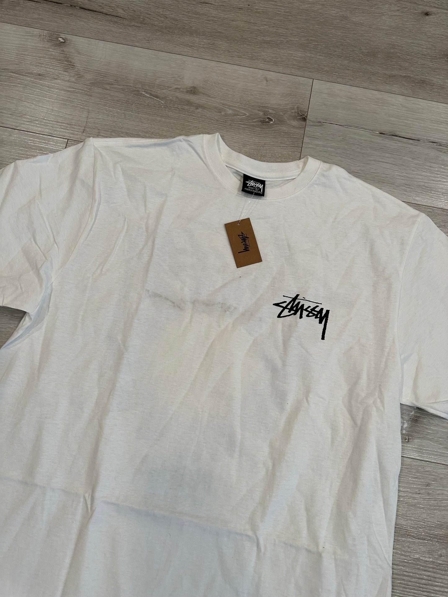 (L) STUSSY INCREASE PEACE SHIRT 22x30