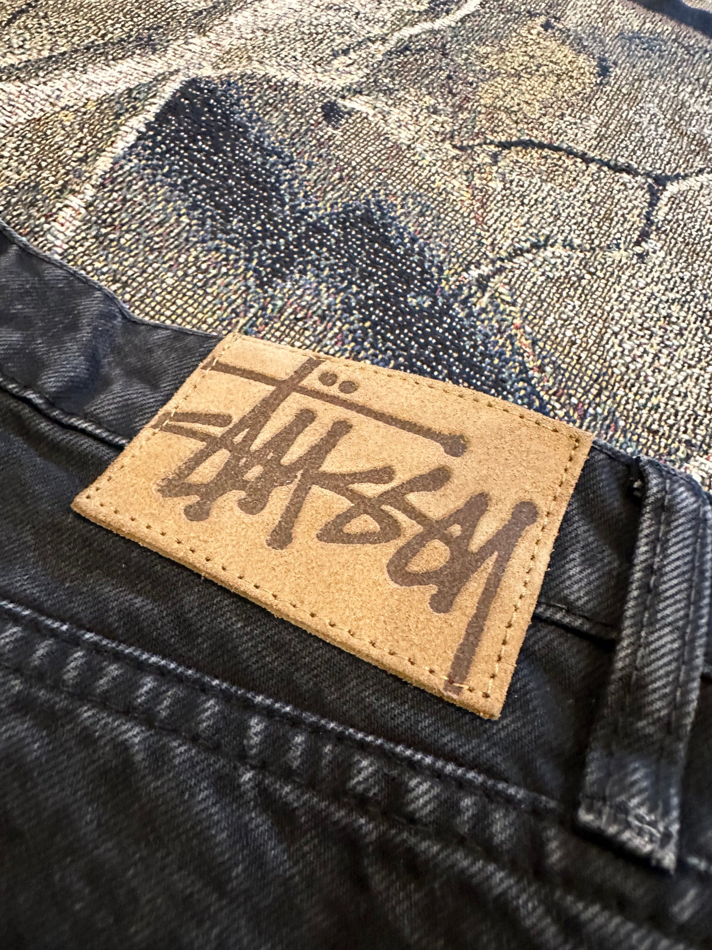 Stussy double dye big ol’ jeans