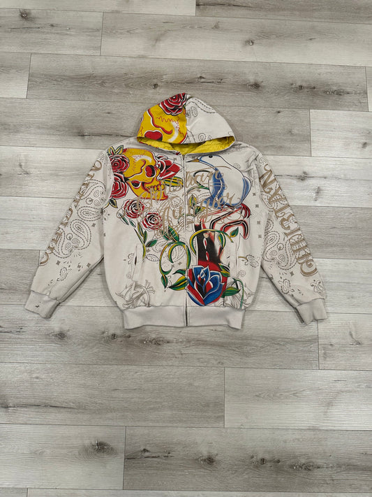 Christian audigier ed hardy zip up hoodie