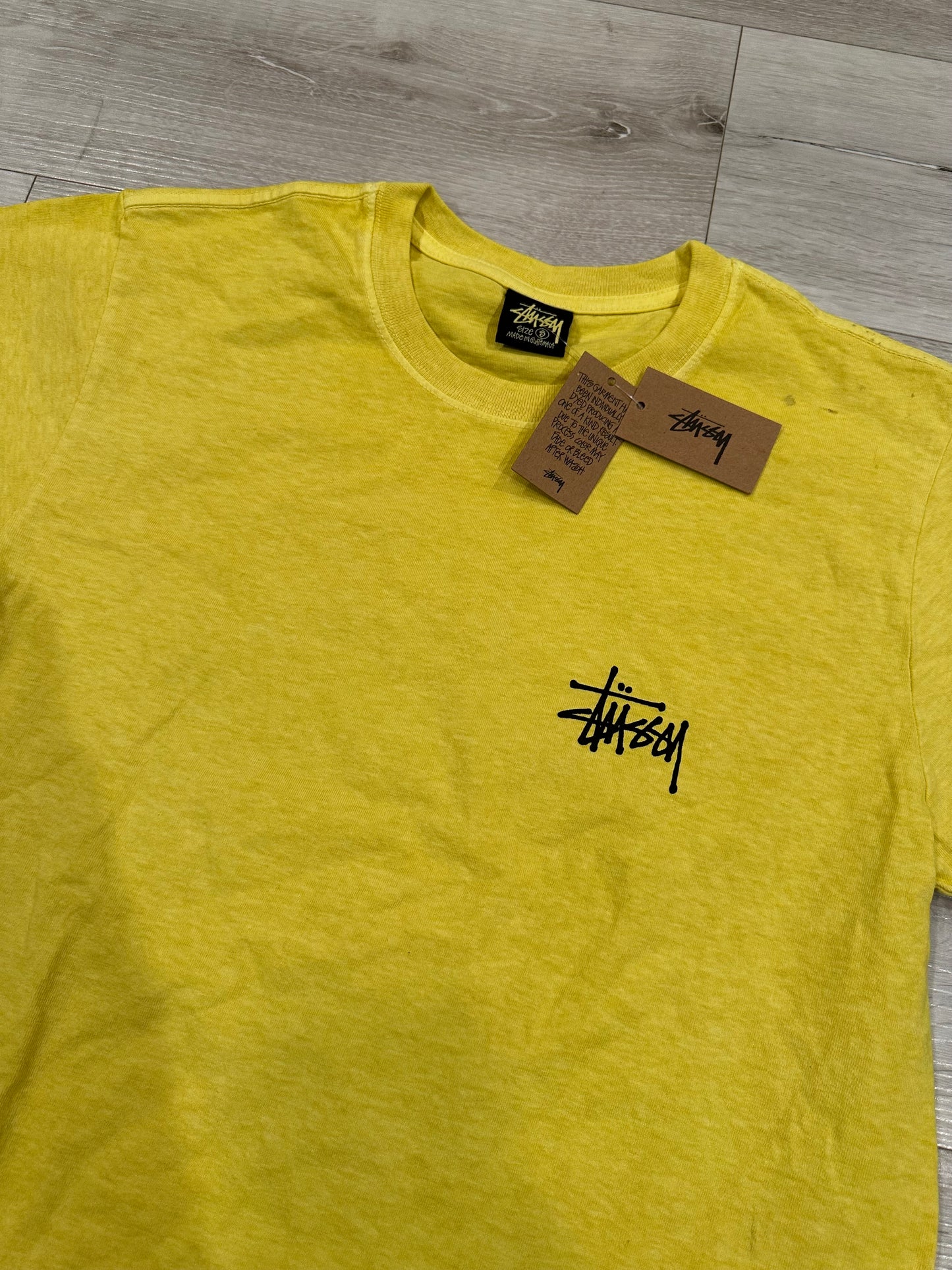 (s) STUSSY PIGMENT DYED SHIRT