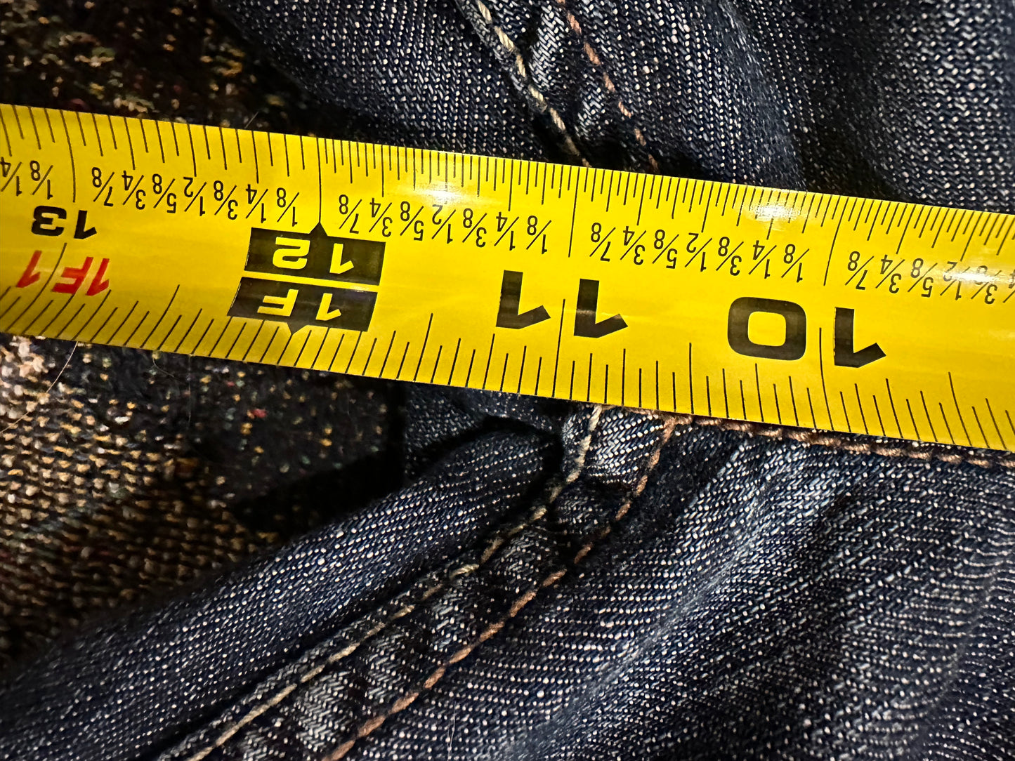 Y2k bufallo denim jeans (extra long)